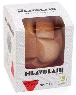 Dřevěný hlavolam – Koule