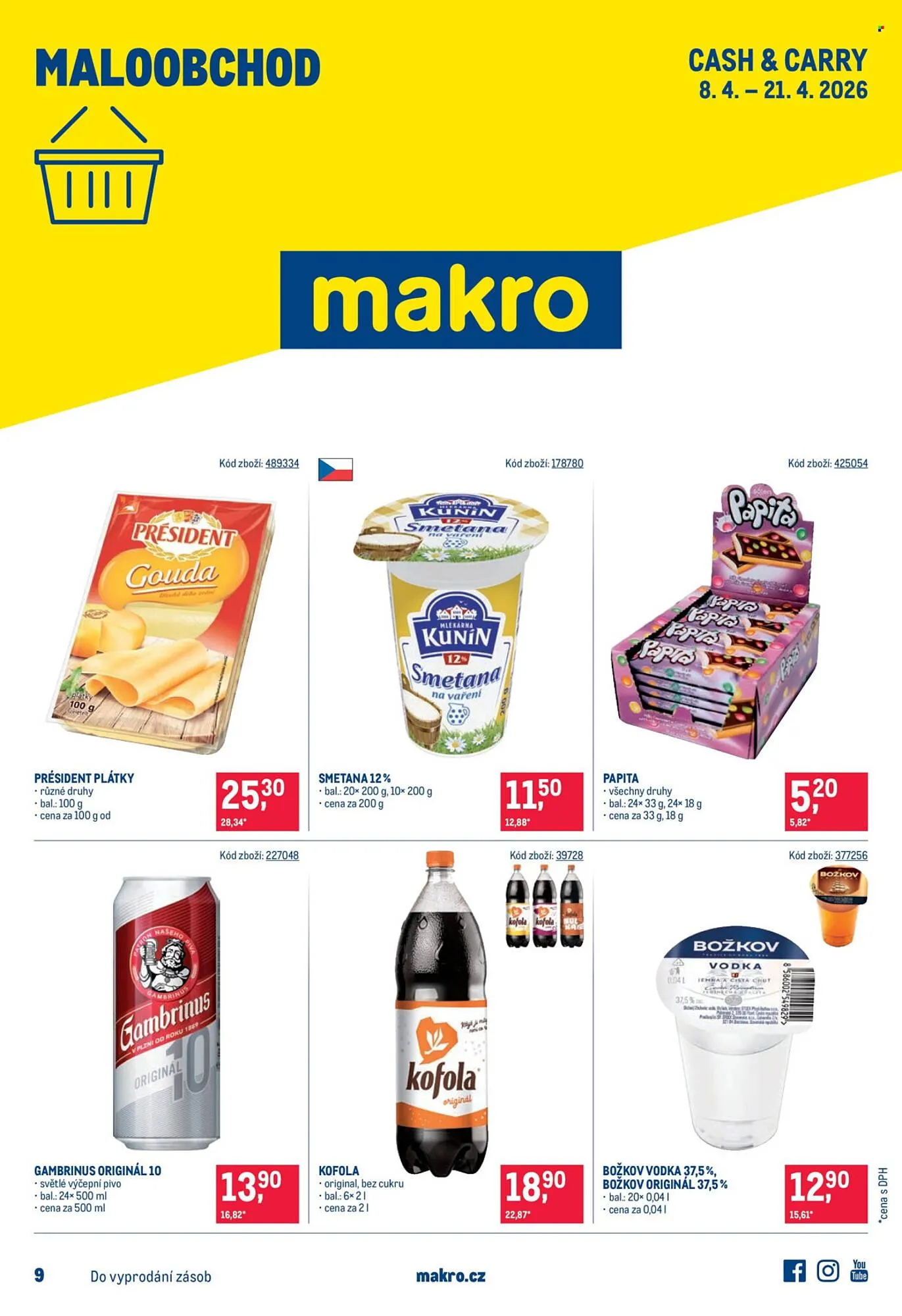 Makro leták - 8. dubna 21. dubna 2026 - Page 1