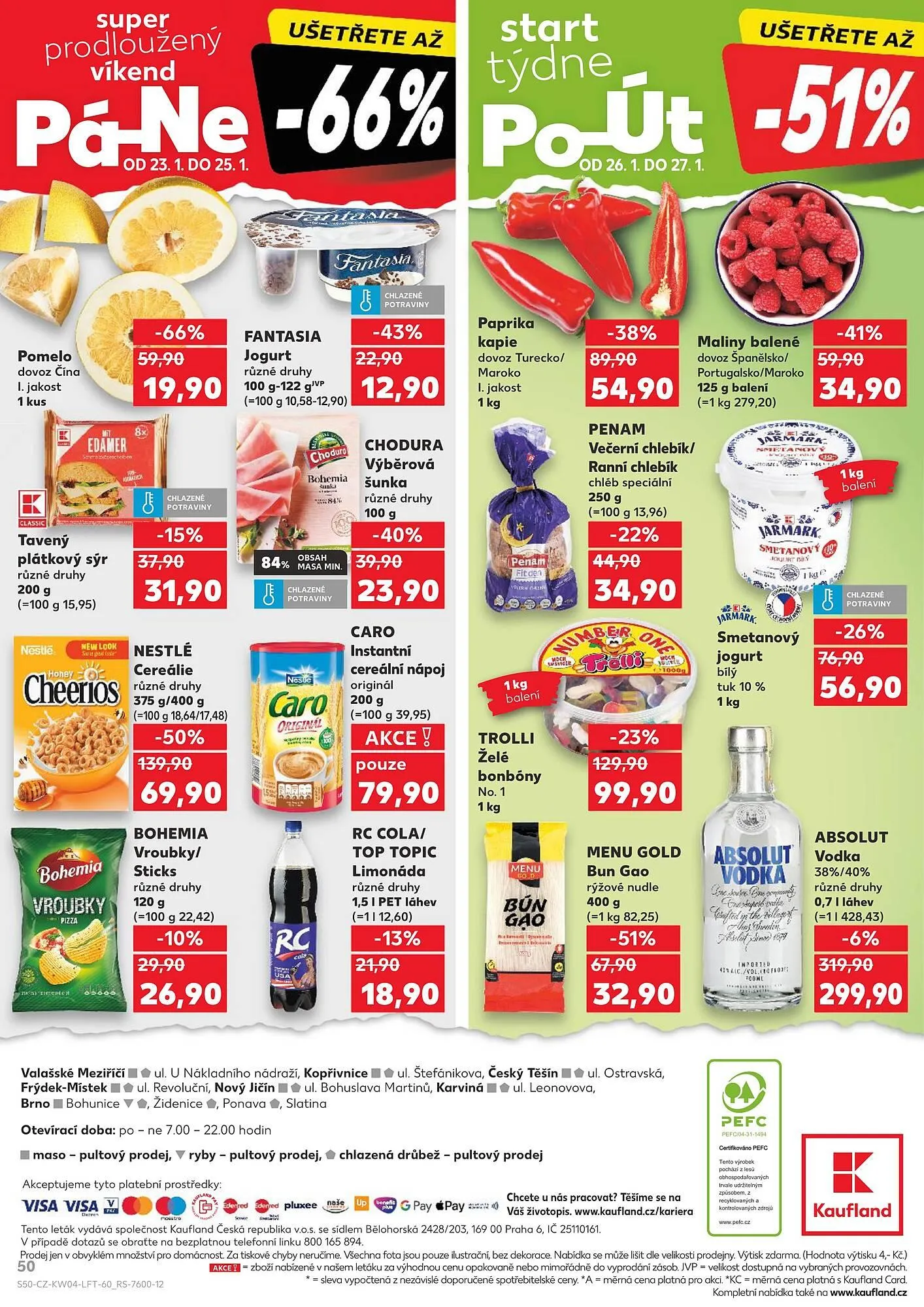 Kaufland leták - 21. ledna 27. ledna 2026 - Page 50