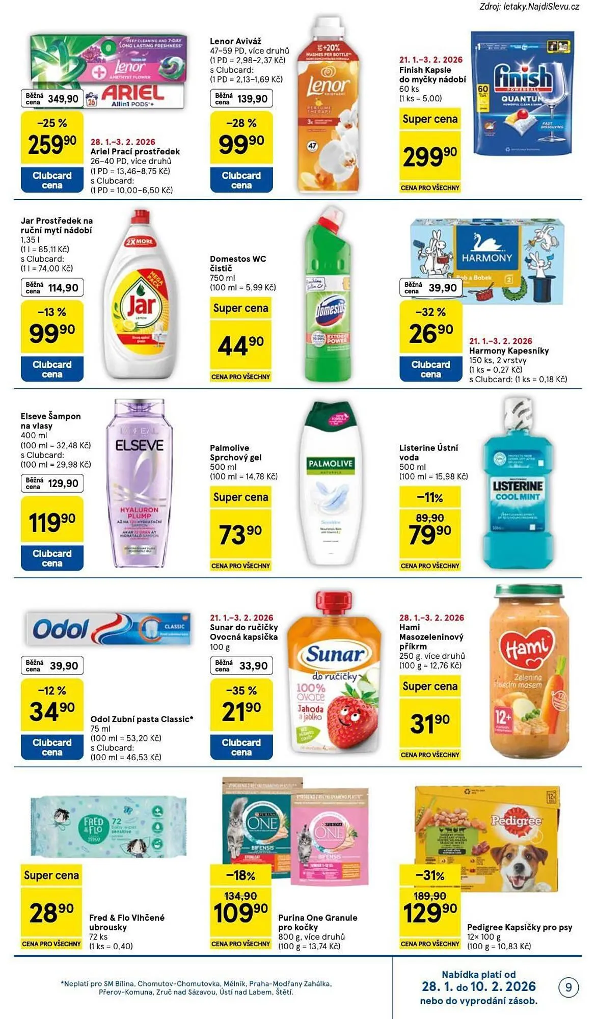 Tesco leták - 28. ledna 3. února 2026 - Page 9