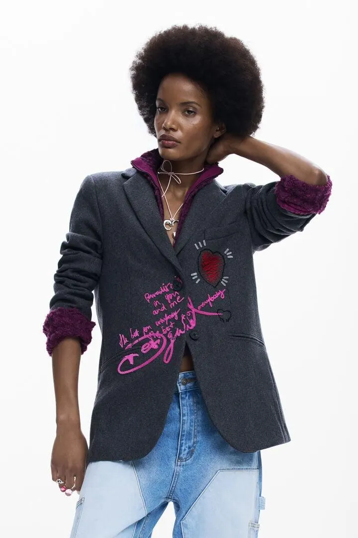 Odnímatelné pletené sako