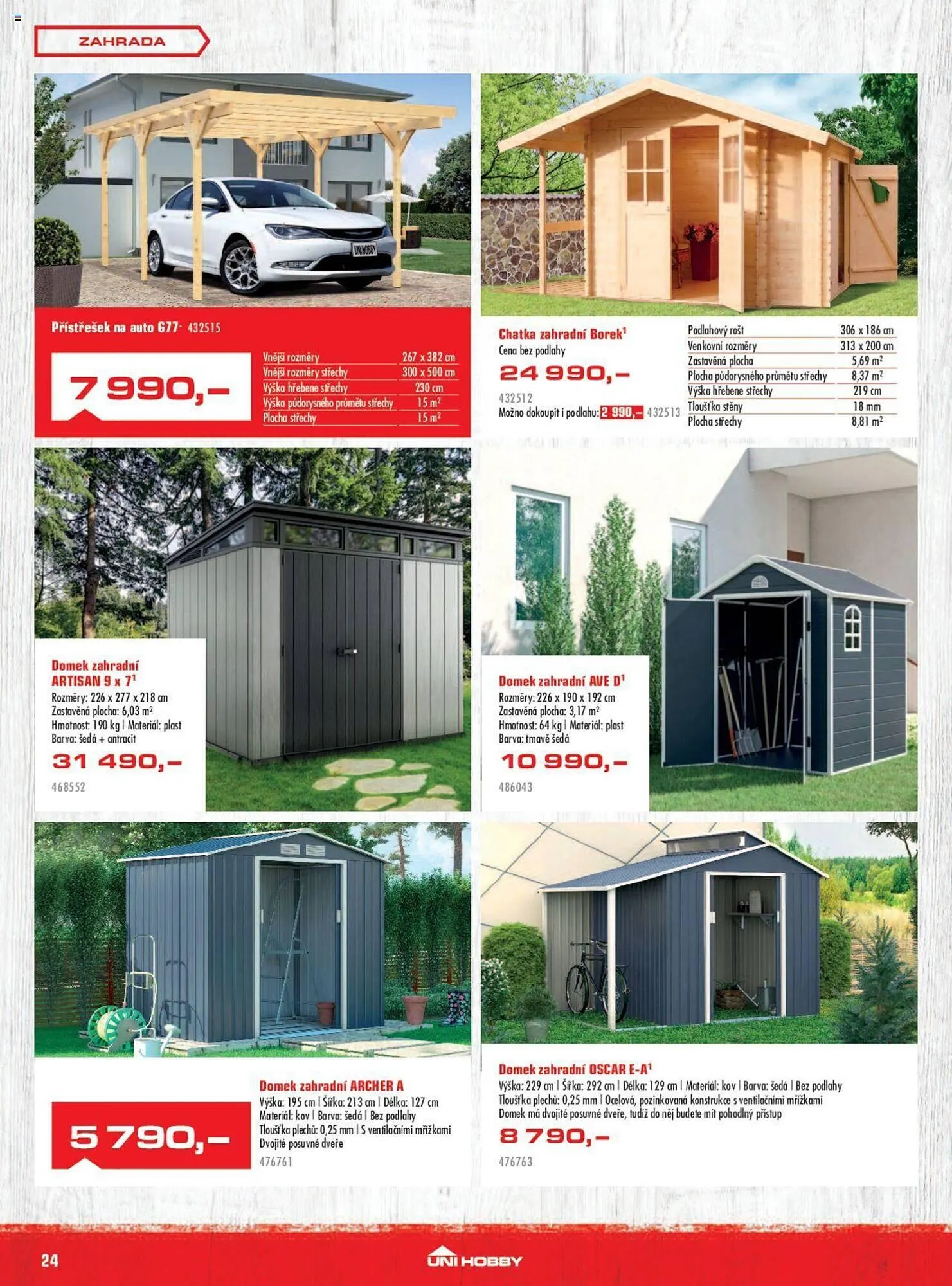 Uni Hobby leták - 1. srpna 25. srpna 2024 - Page 24