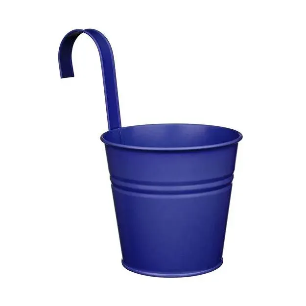 Závěsný květináč 16 cm - kobaltová modř