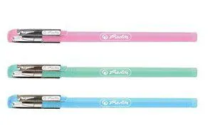 Herlitz Gumovací pero pastelové 0,5 mm - mix barev