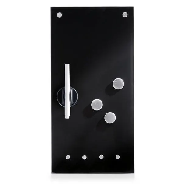 Poznámková tabule 61 černá, magnetická