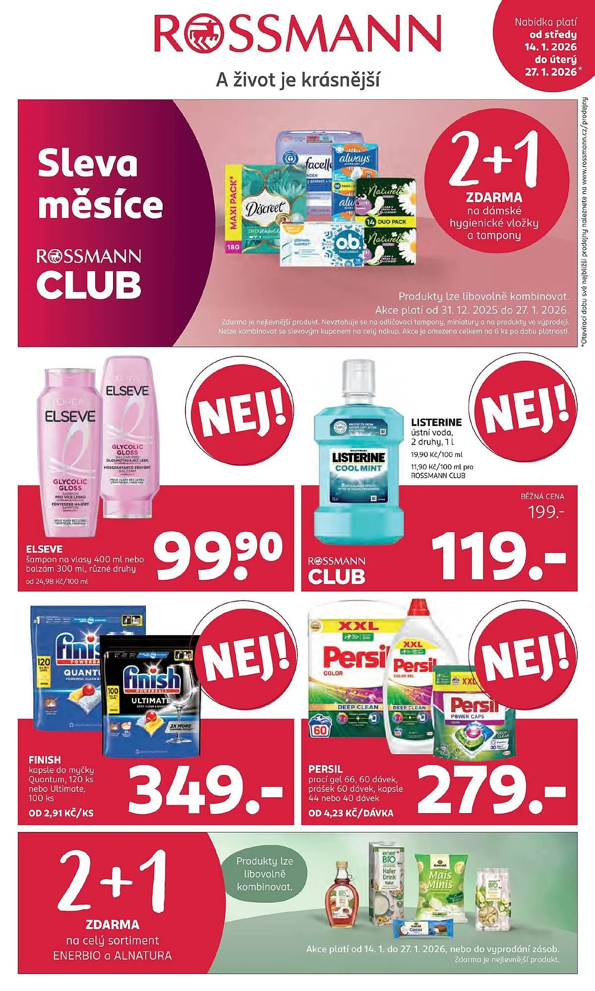 Rossmann leták - 14. ledna 27. ledna 2026 - Page 1