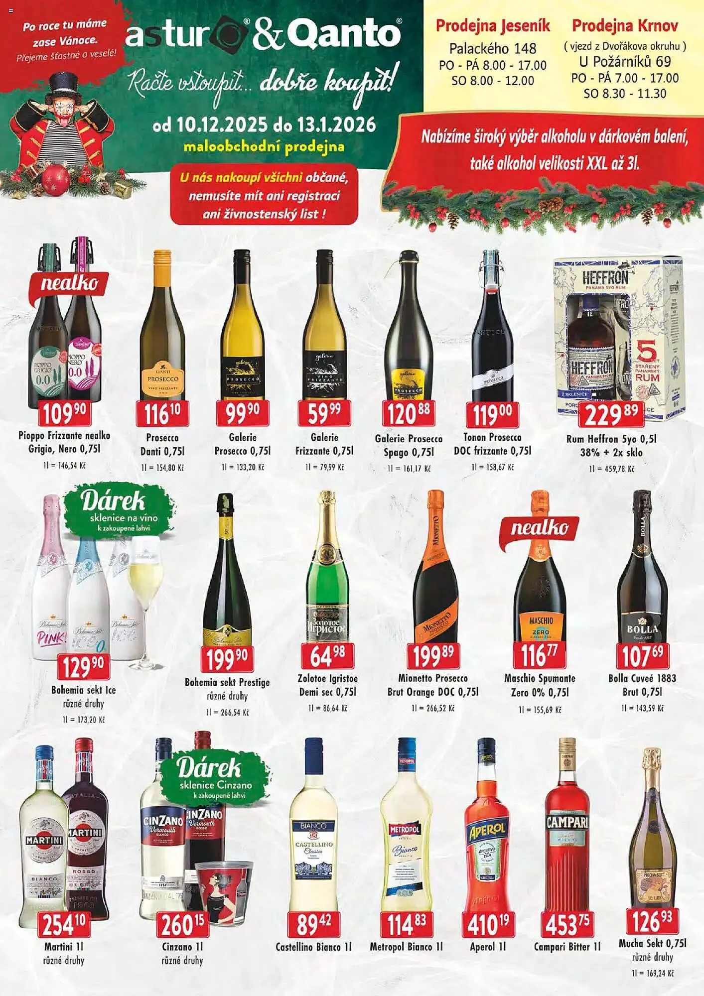 Astur&Qanto leták - 10. prosince 13. ledna 2026 - Page 1