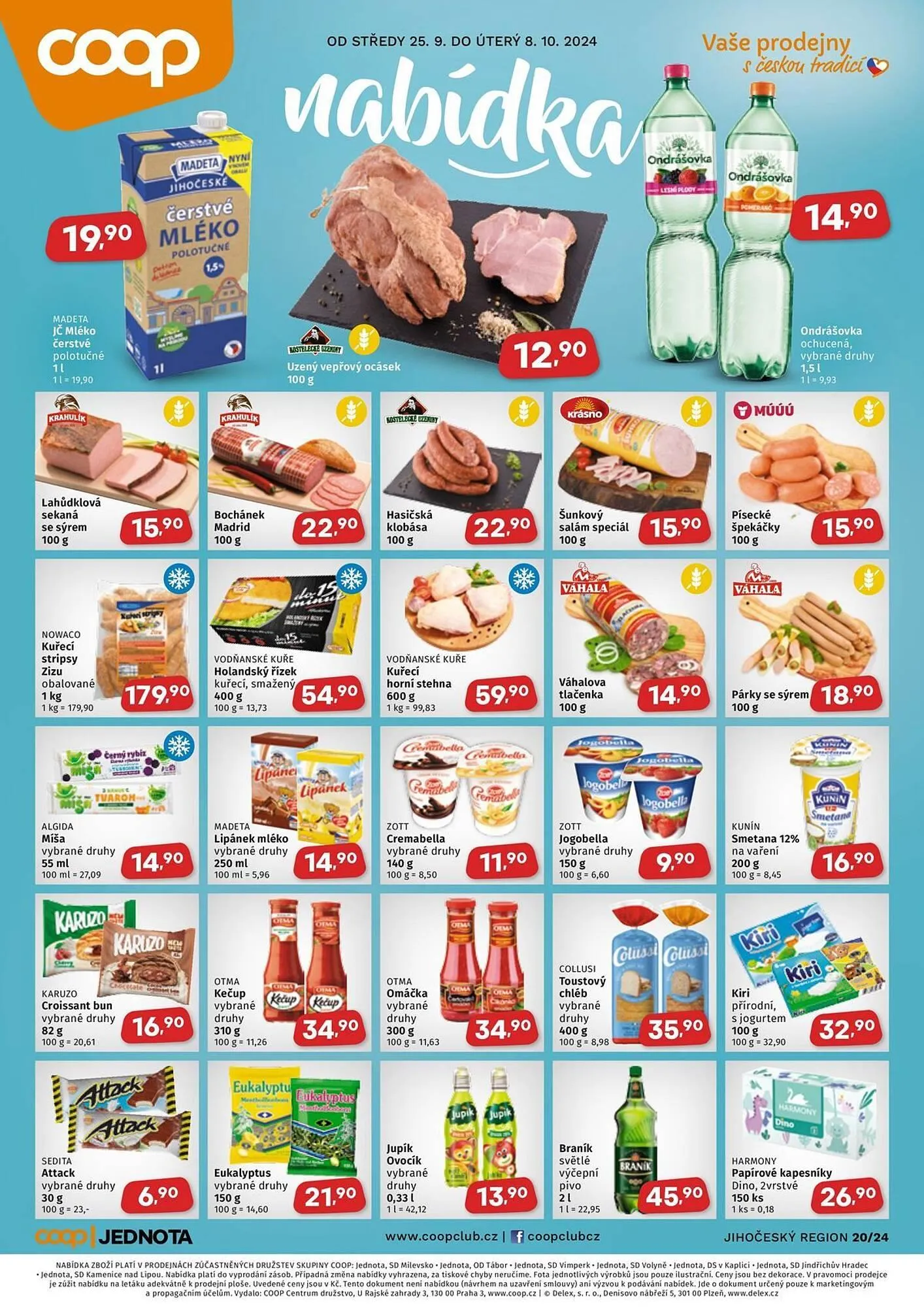 Coop leták - 25. září 8. října 2024 - Page 1