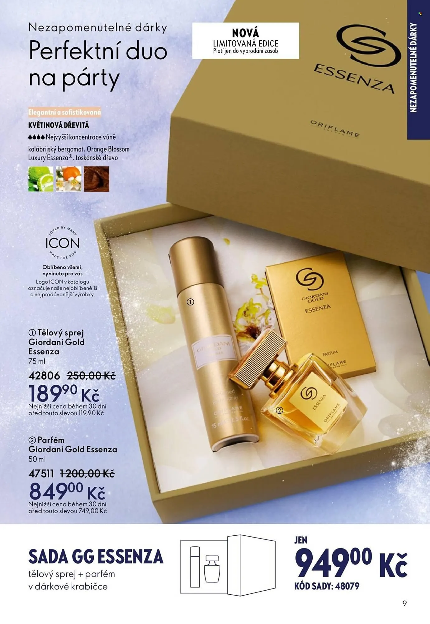 Oriflame leták - 3. prosince 29. prosince 2025 - Page 9