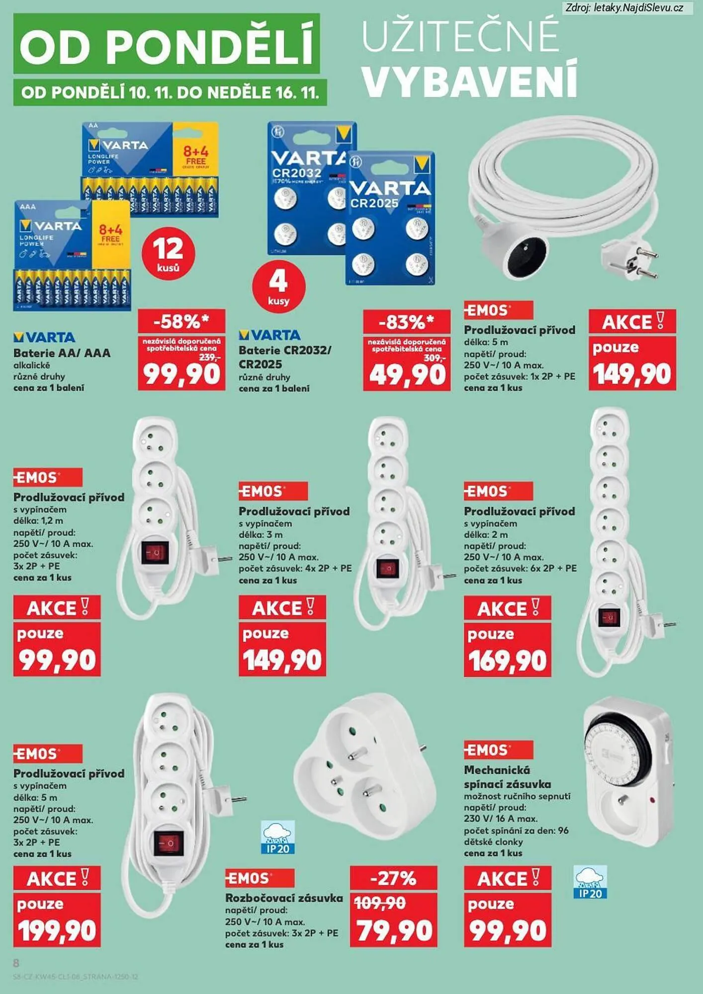 Kaufland leták - 5. listopadu 11. listopadu 2025 - Page 8