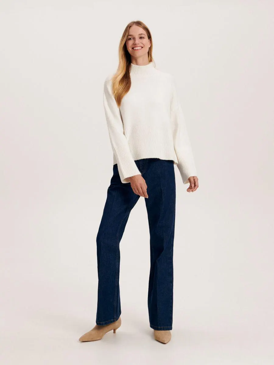 Pulover cu guler rulat