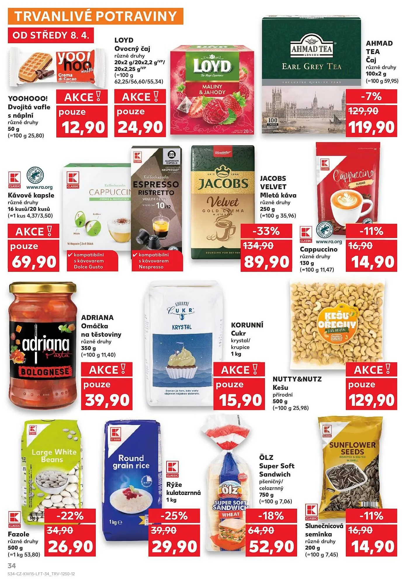 Kaufland leták - 8. dubna 14. dubna 2026 - Page 34