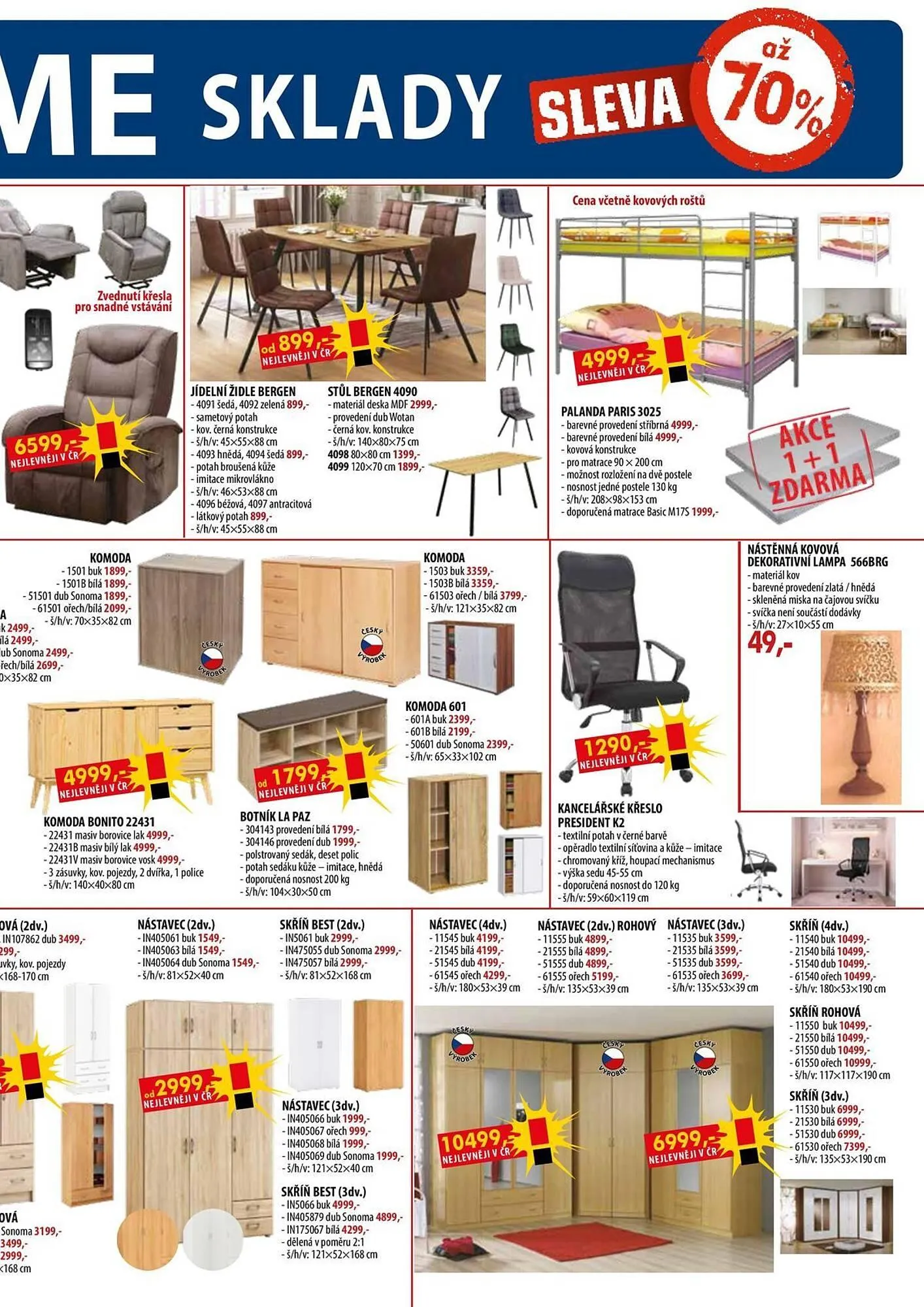 IDEA nábytek leták - 1. března 14. března 2026 - Page 3