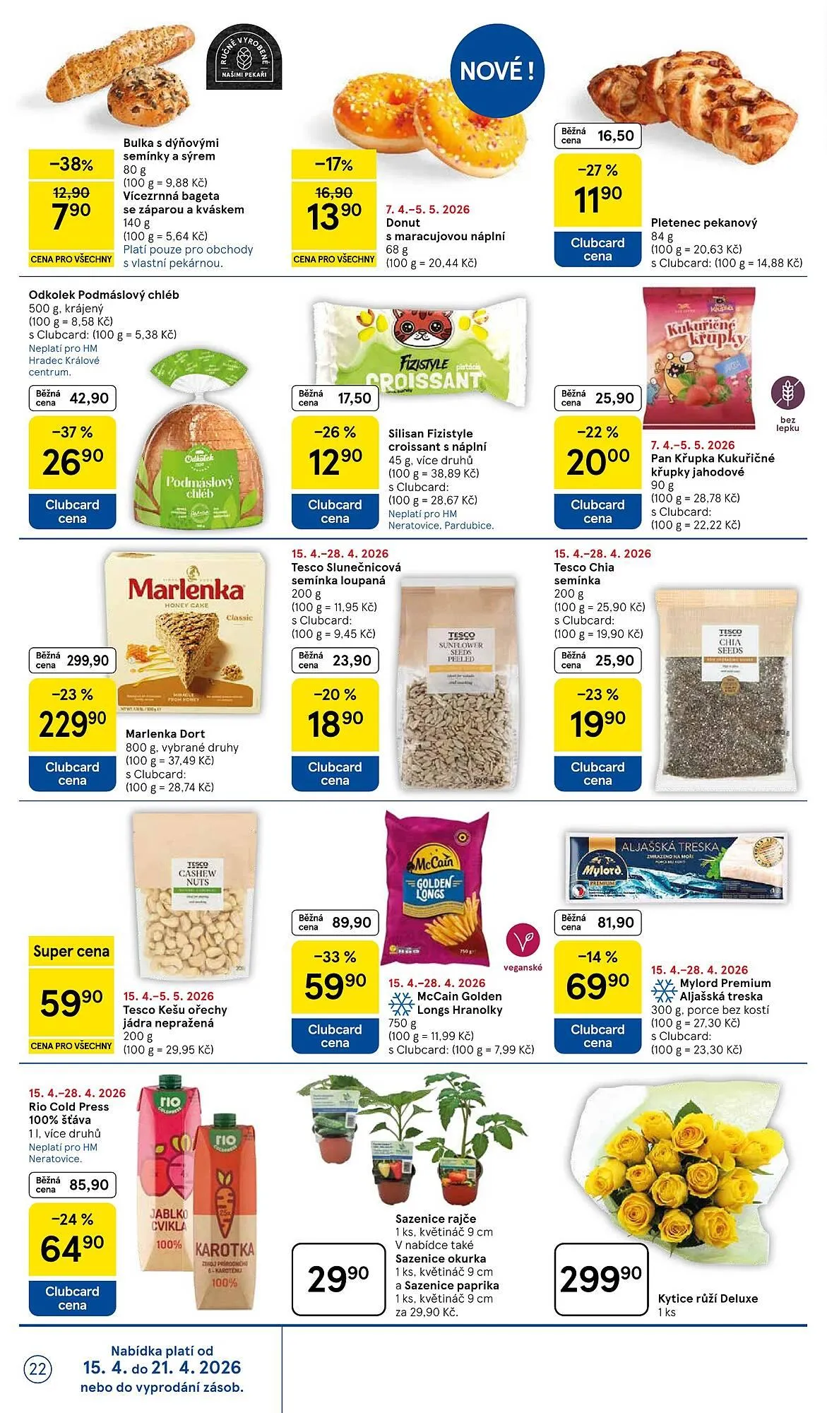 Tesco leták - 15. dubna 21. dubna 2026 - Page 22