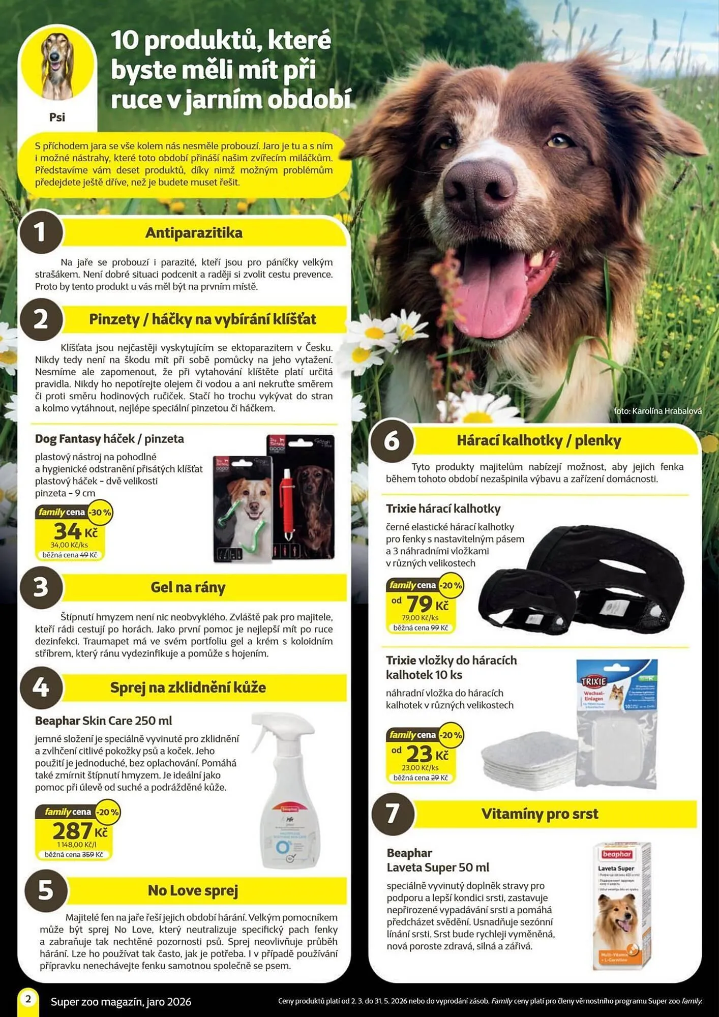 Super Zoo leták - 2. března 31. května 2026 - Page 2