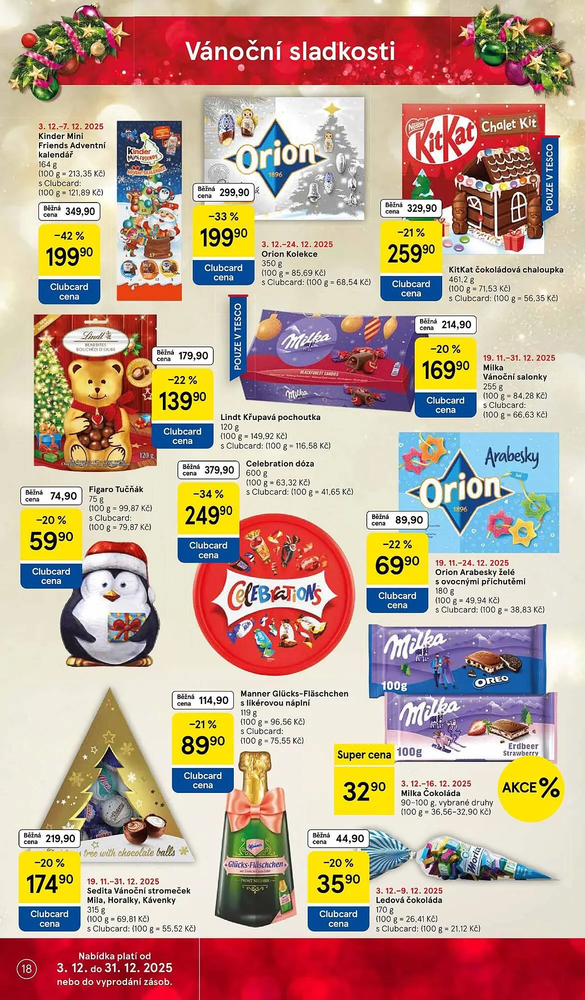 Tesco leták - 3. prosince 9. prosince 2025 - Page 18