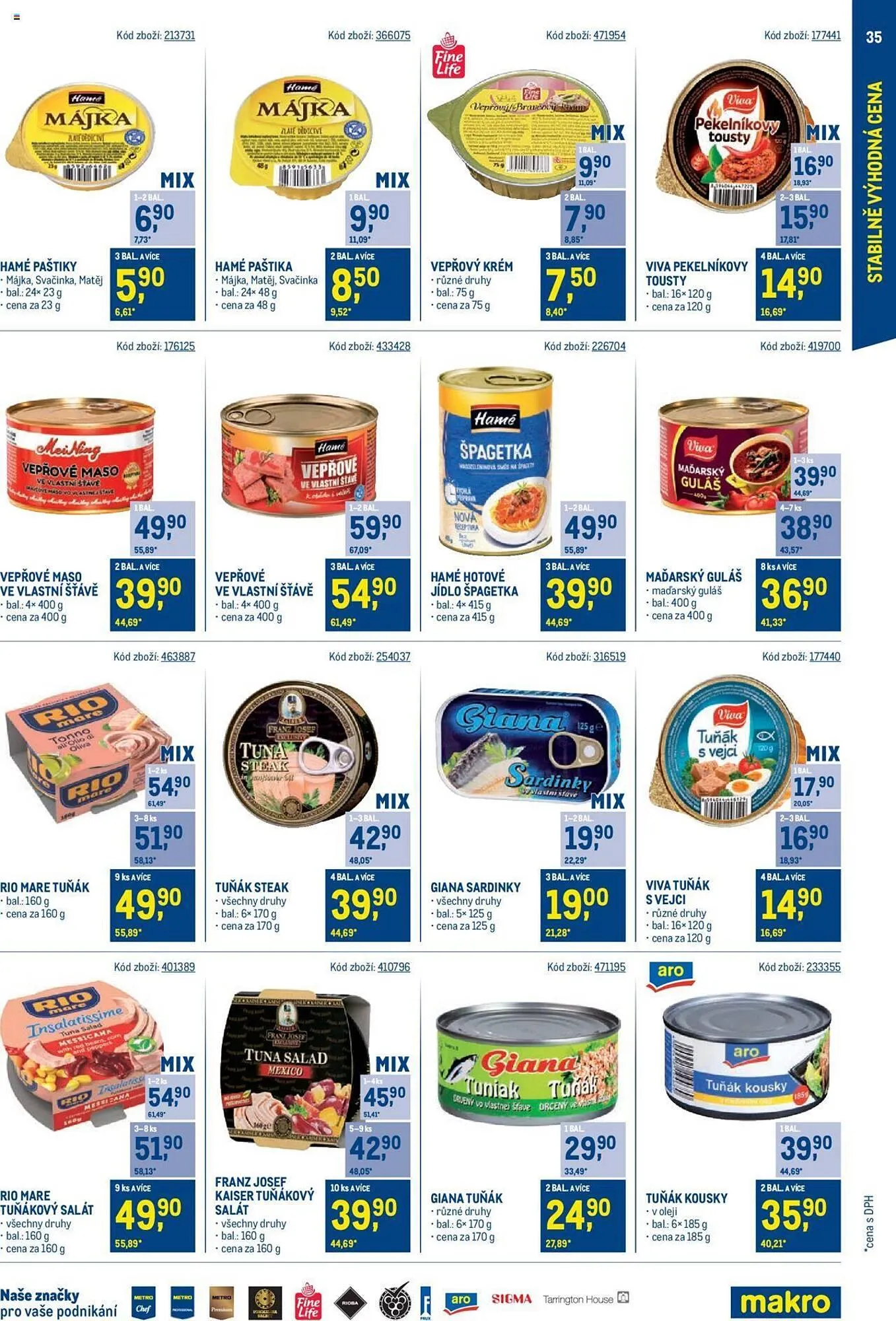 Makro leták - 25. září 19. listopadu 2024 - Page 35