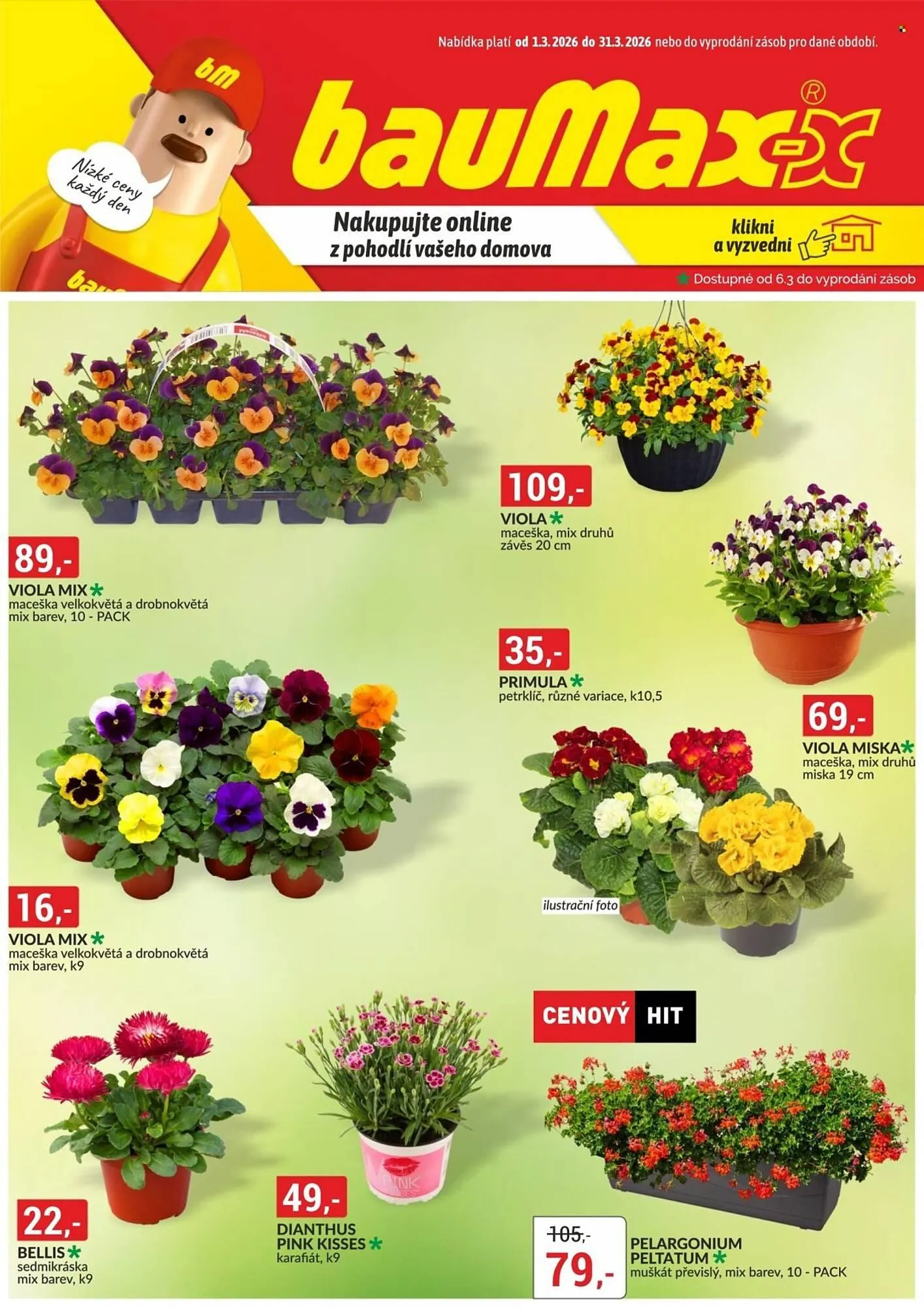 Baumax leták - 1. března 31. března 2026 - Page 1