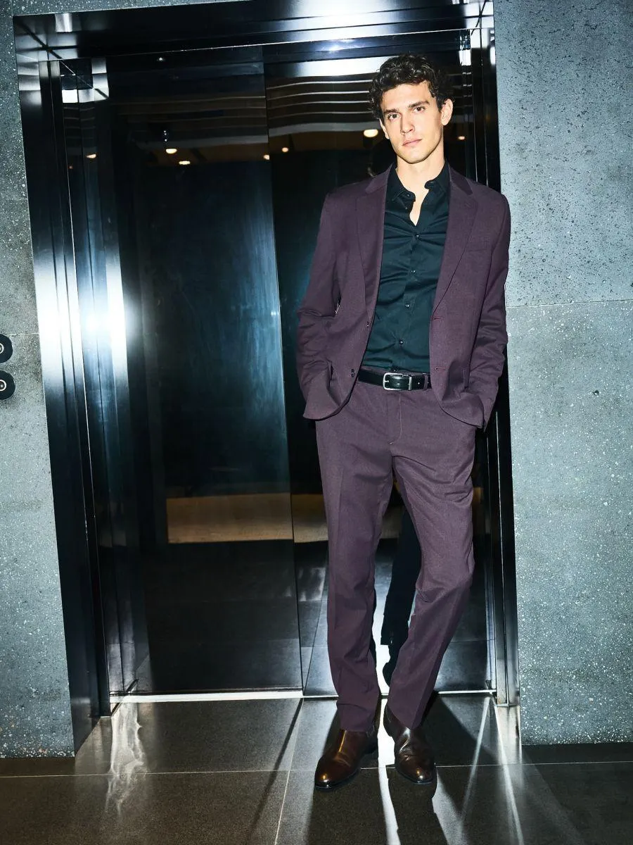 Košile slim fit s vysokým podílem bavlny