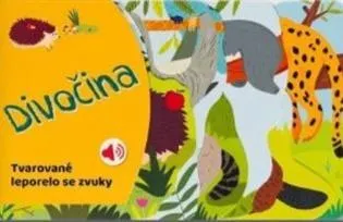 Tvarované leporelo se zvuky - Divočina