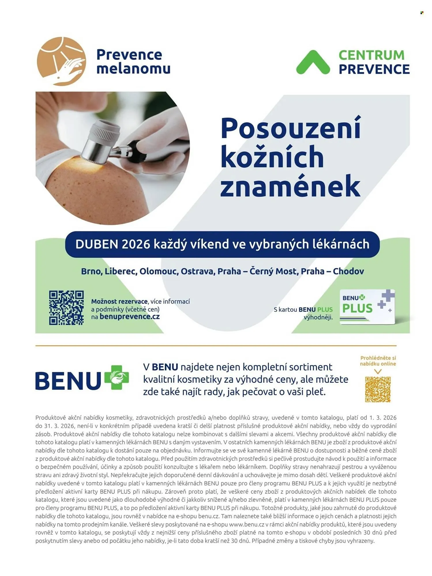 Benu leták - 1. března 31. března 2026 - Page 16