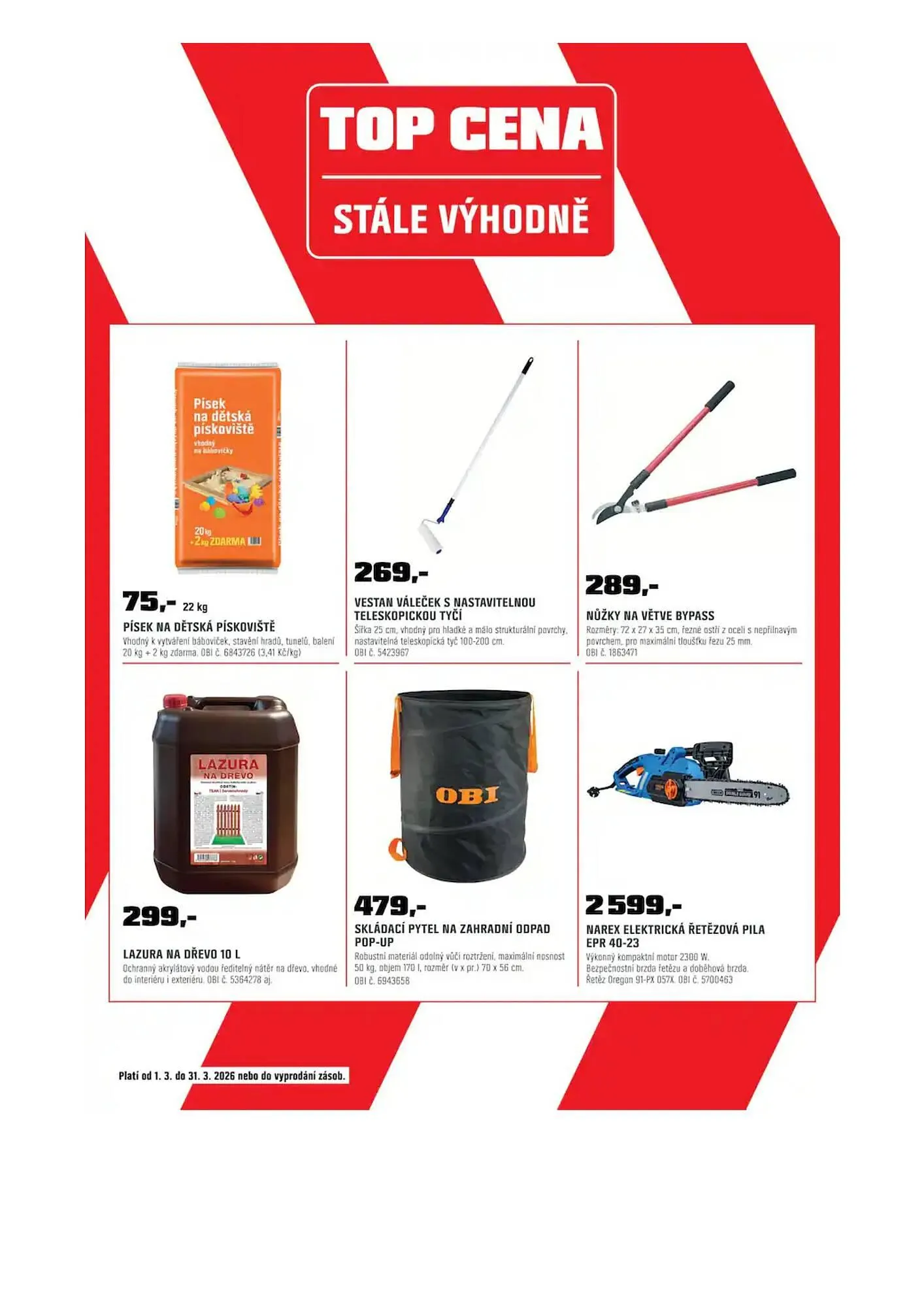 OBI leták - 16. března 31. března 2026 - Page 21