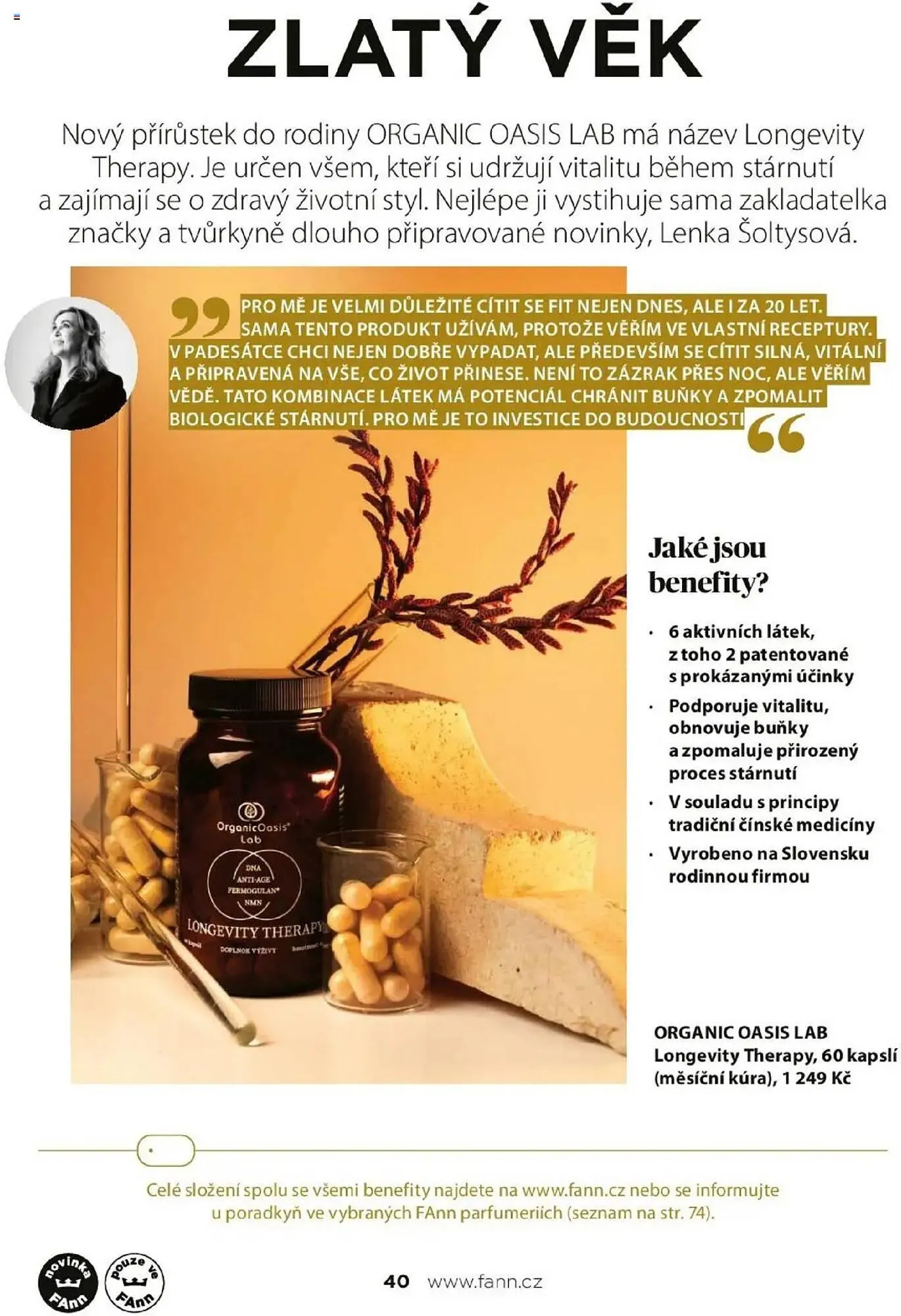 Fann Parfumerie leták - 1. září 30. listopadu 2025 - Page 40