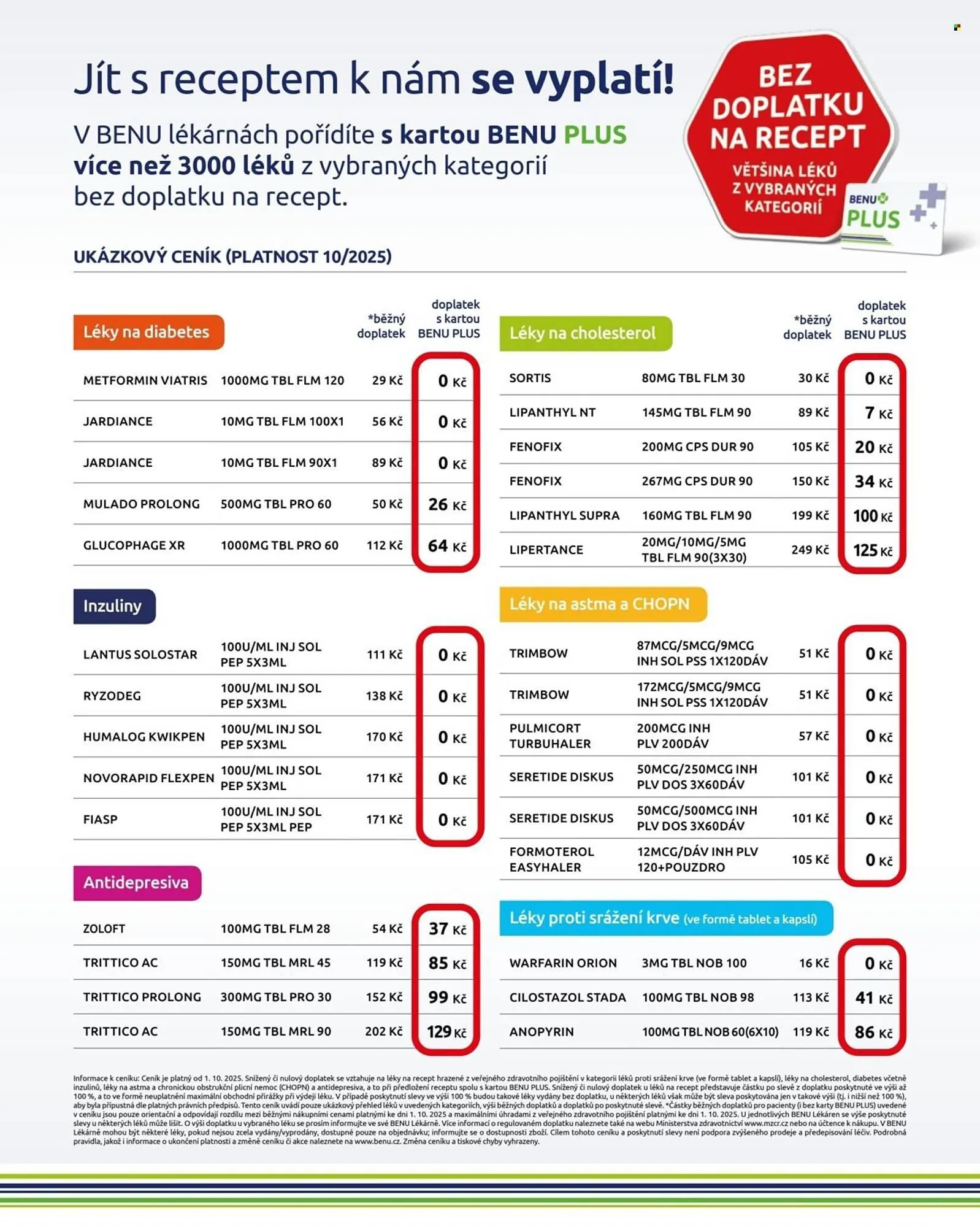 Benu leták - 1. listopadu 30. listopadu 2025 - Page 23