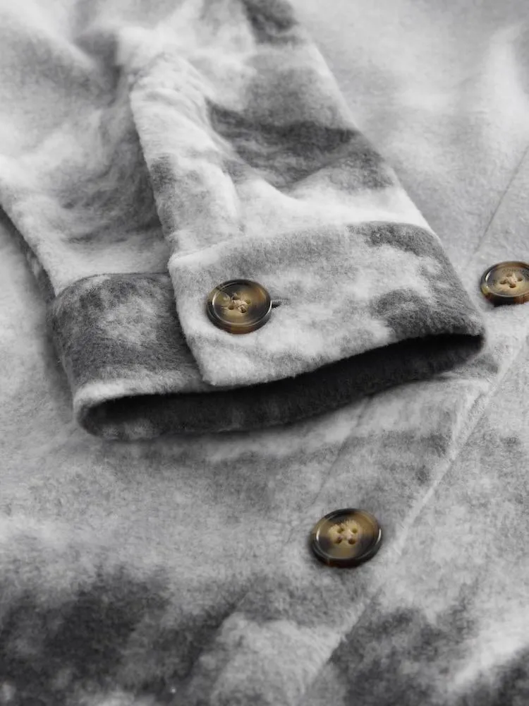 Šedá scéna - Flísová Lehká bunda Polar