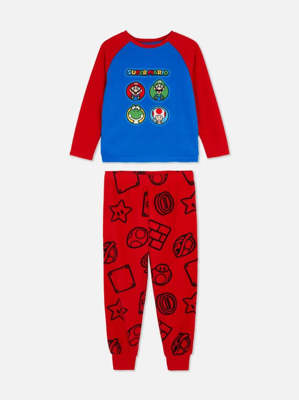 1,5–10 let | Flísové pyžamo Super Mario World