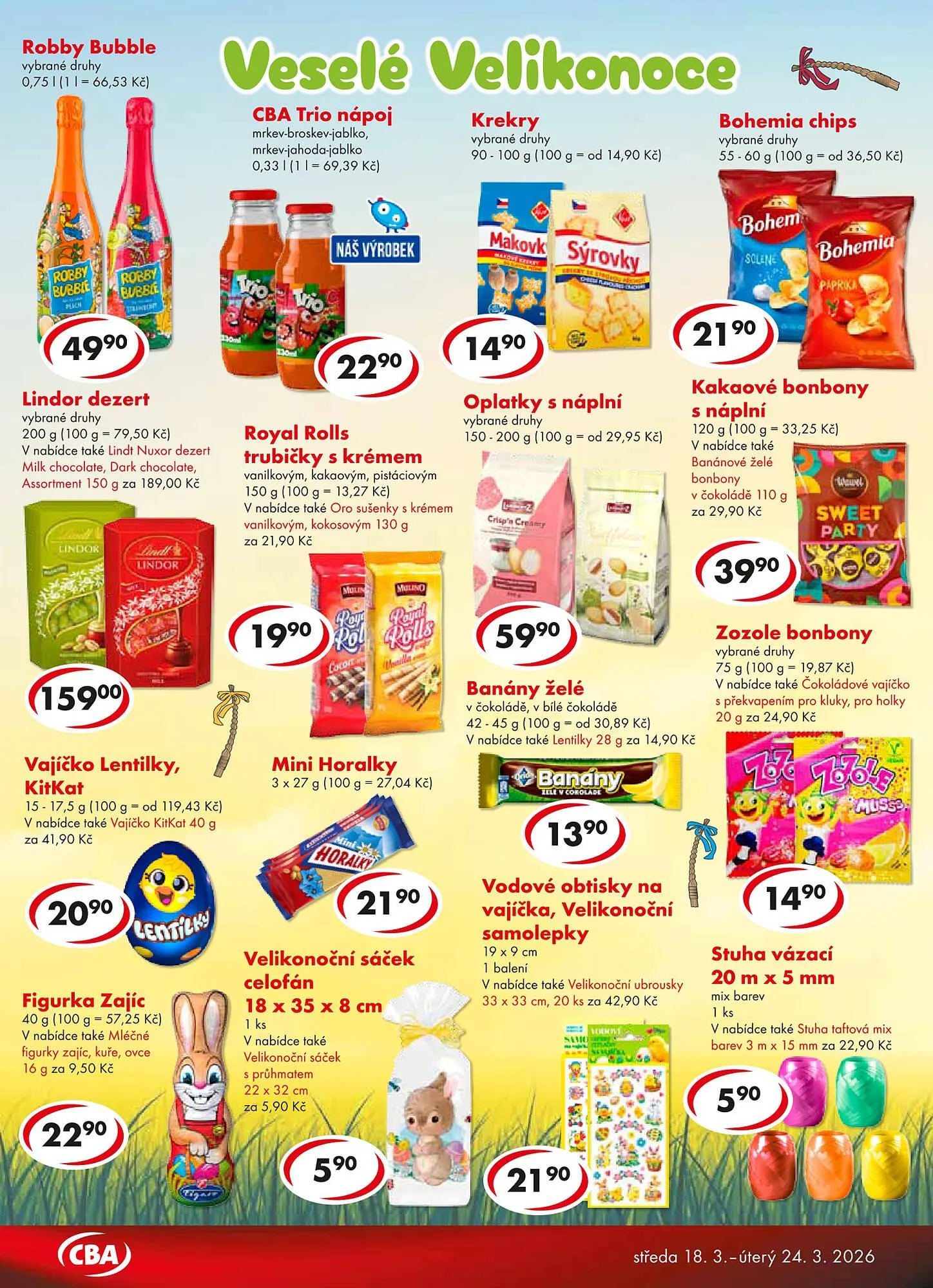 CBA leták - 18. března 24. března 2026 - Page 4
