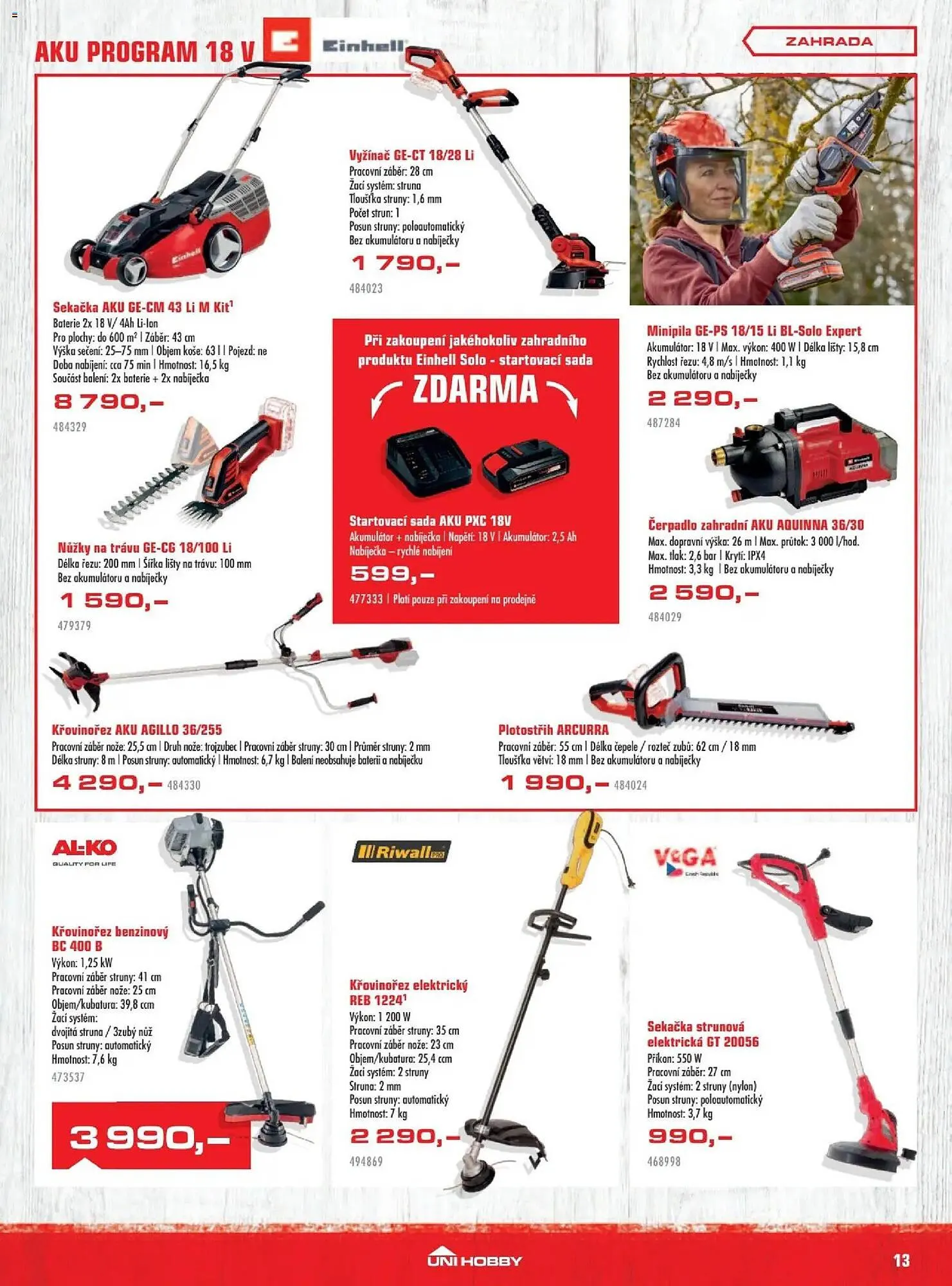 Uni Hobby leták - 30. dubna 24. května 2026 - Page 13