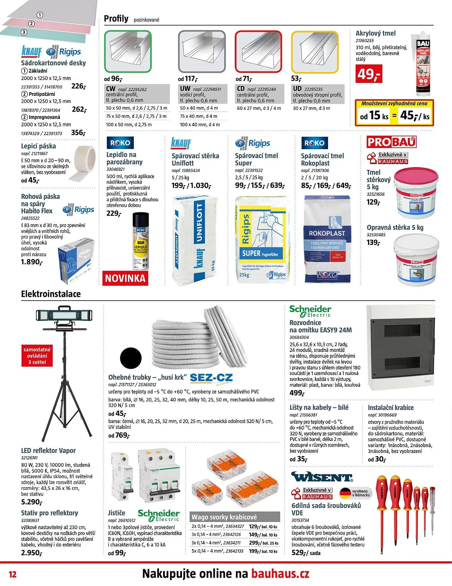 Bauhaus leták - 3. října 30. října 2025 - Page 12