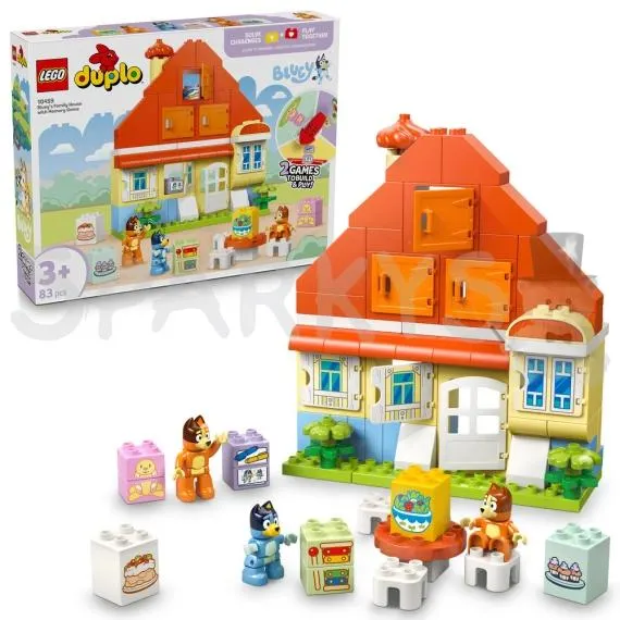 LEGO® DUPLO® Bluey 10459 Dům Bluey a paměťová hra