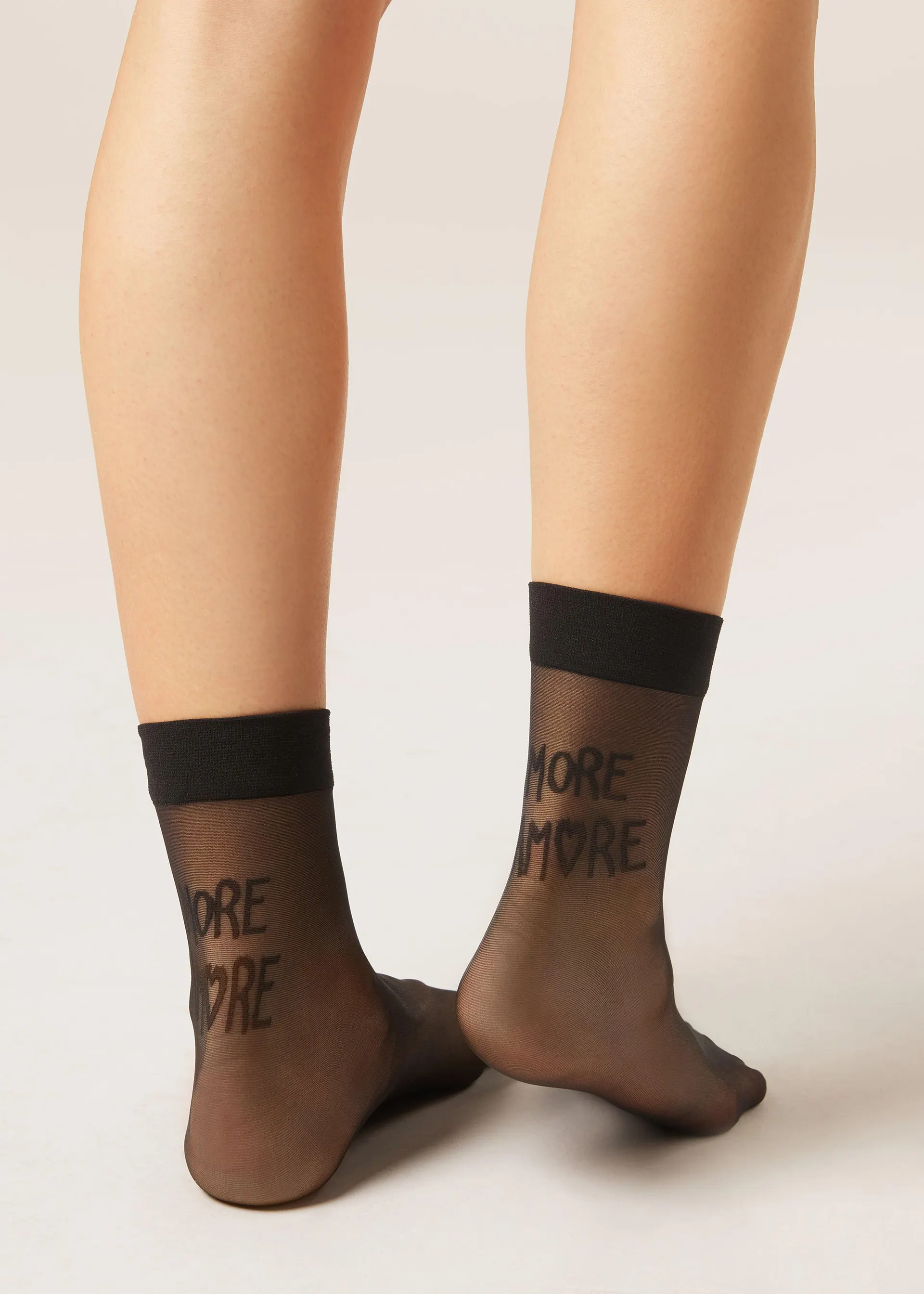 Průsvitné ponožky More Amore