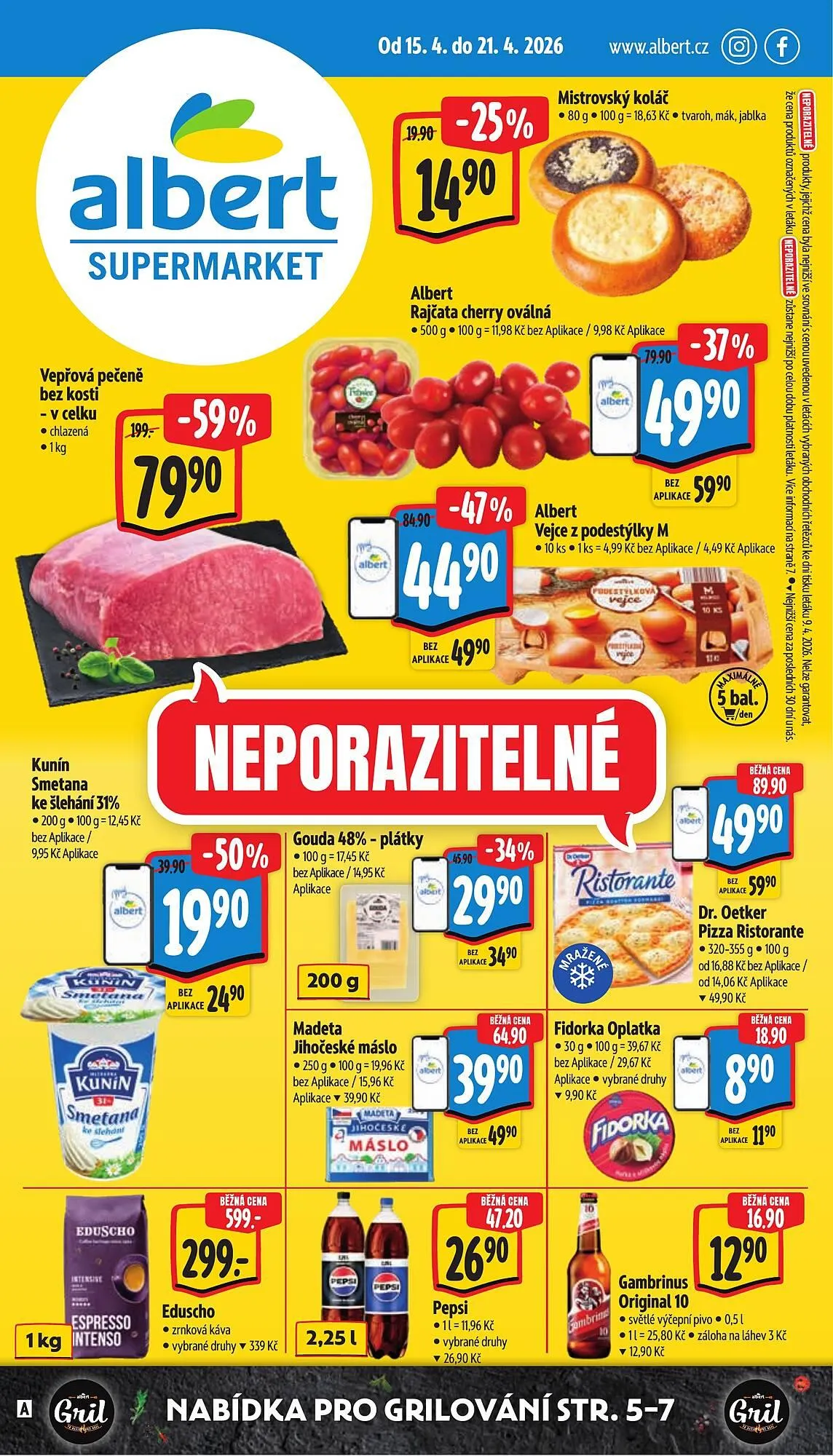 Albert leták - 15. dubna 21. dubna 2026 - Page 1