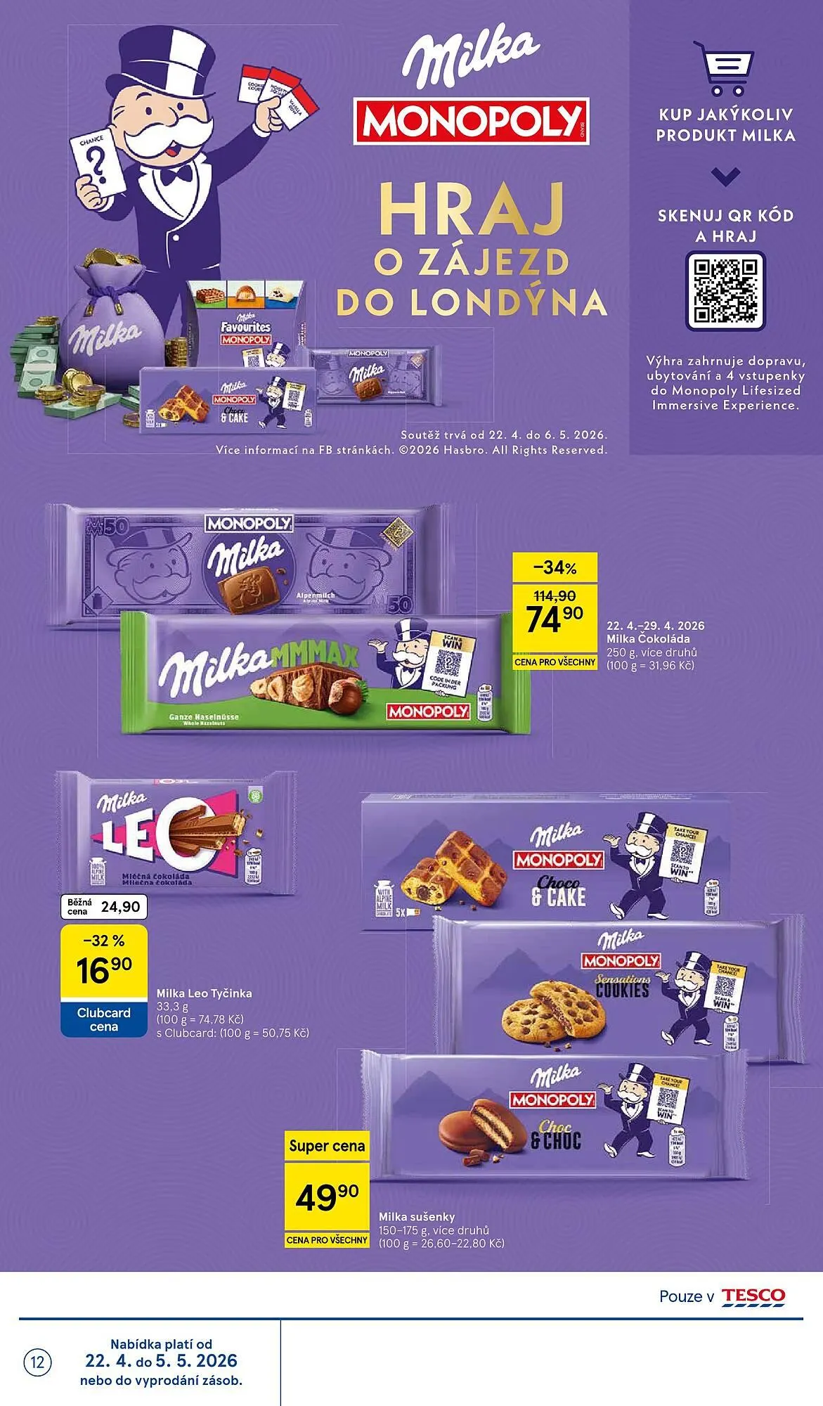 Tesco leták - 22. dubna 28. dubna 2026 - Page 12