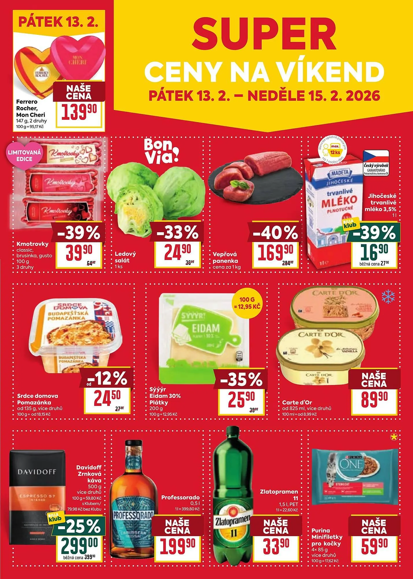 Billa leták - 11. února 17. února 2026 - Page 30