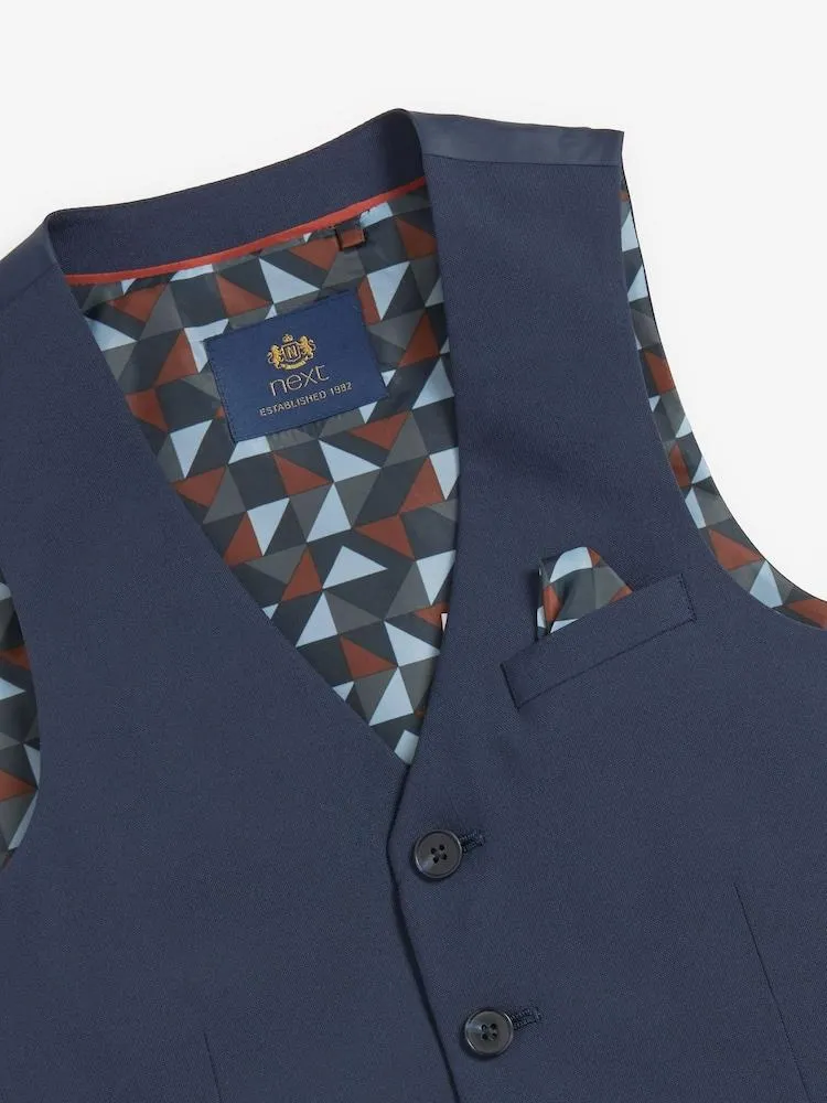 Tmavě modrá - Vesta (3-16let)