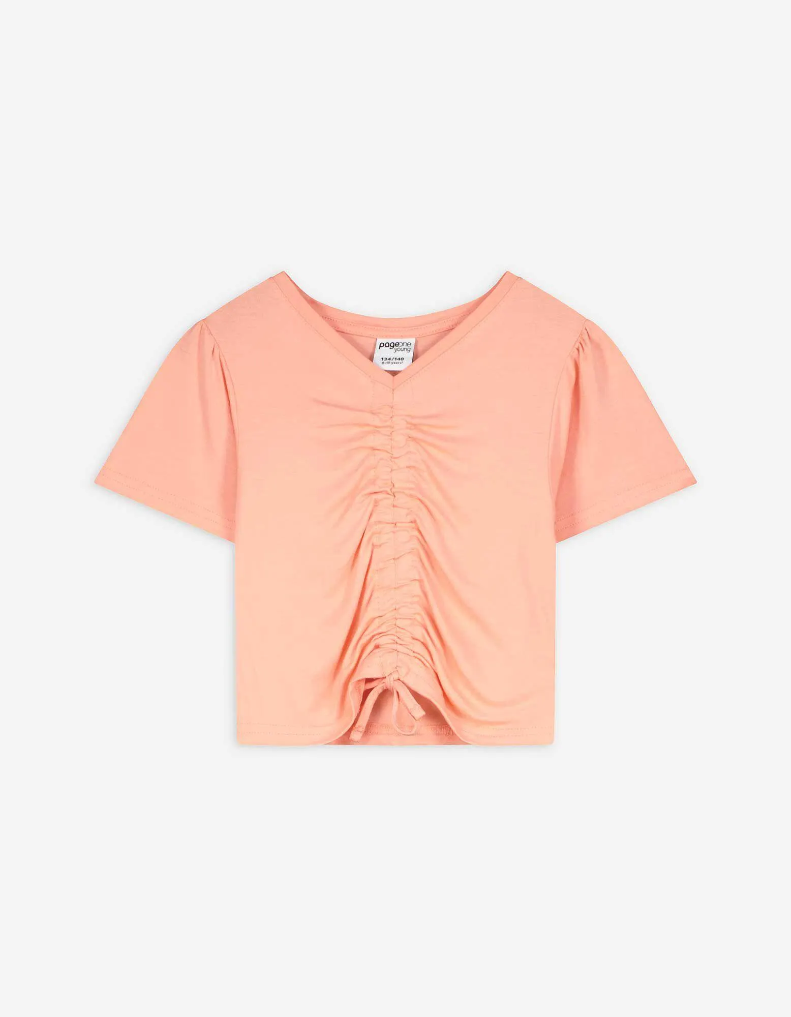 Tričko - Směs s viskózou - oranzova