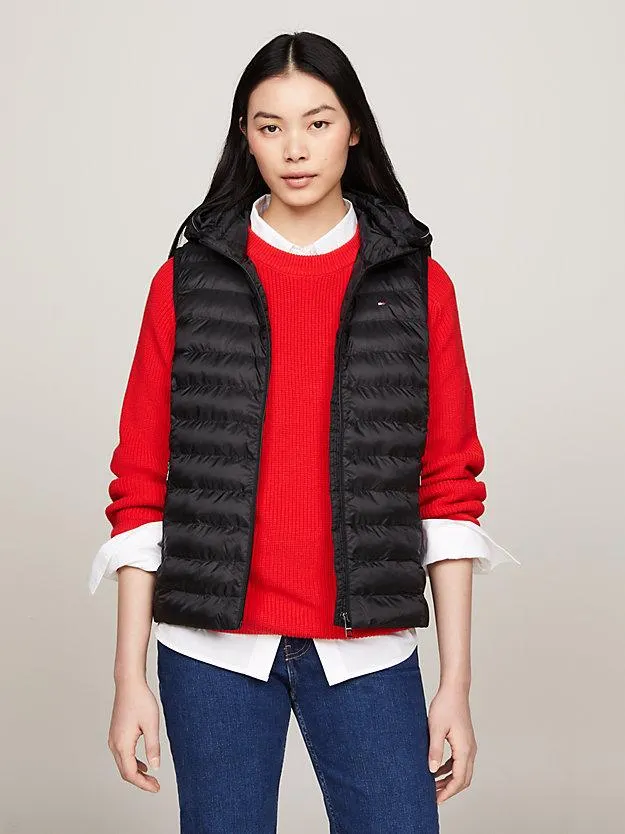 Down-Filled Quilted Vest