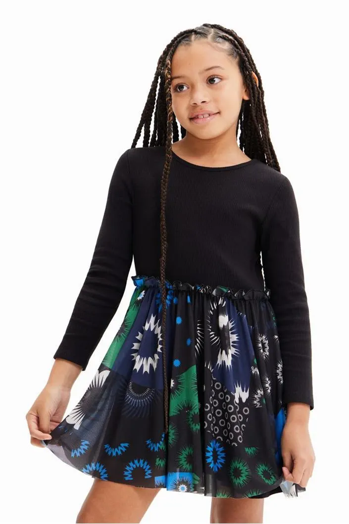 šaty Desigual Emelda marino