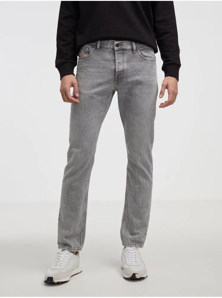 Šedé pánské skinny fit džíny Diesel
