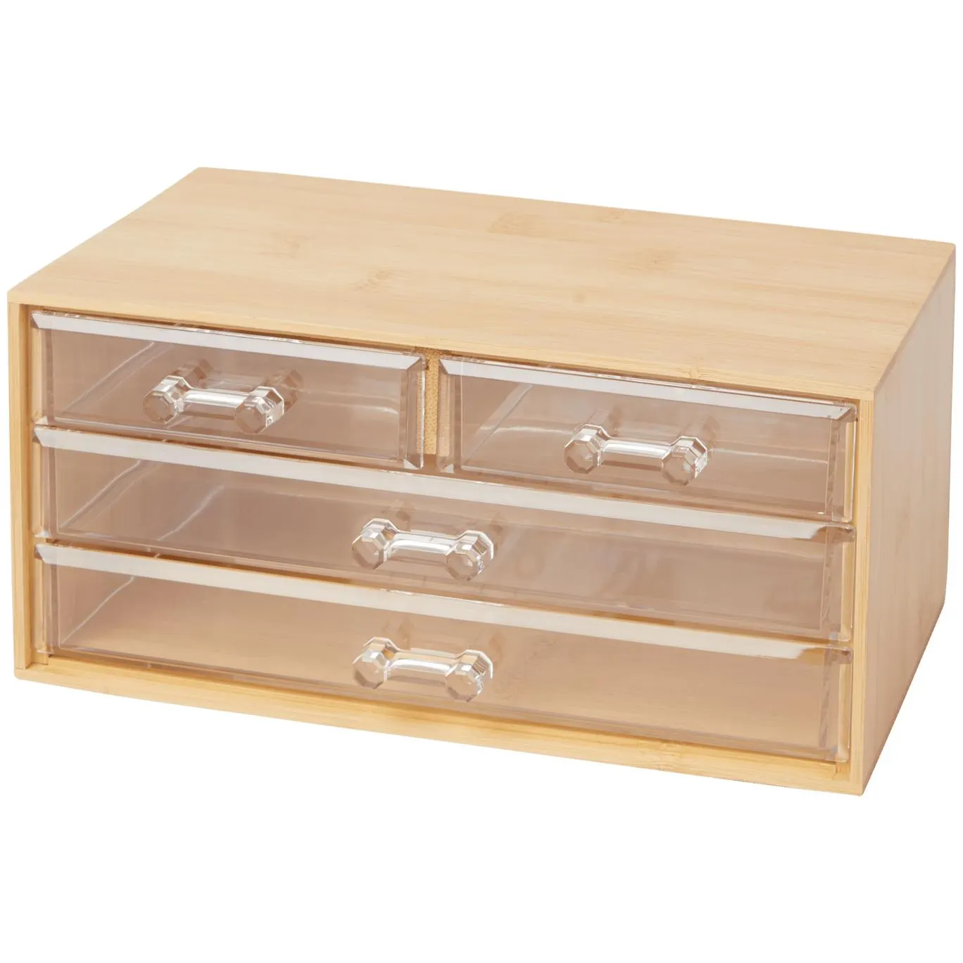 Bambusový organizér na make-up