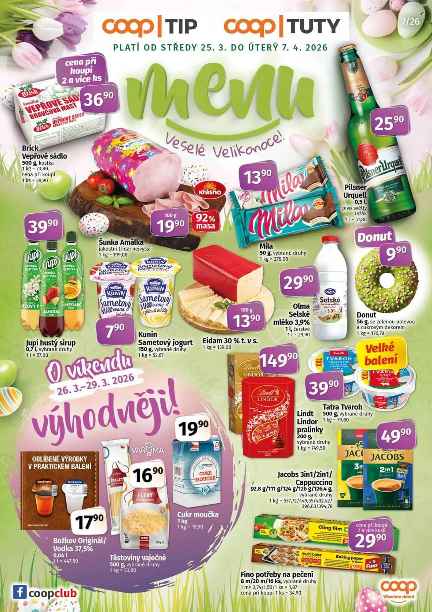 Konzum leták - 25. března 7. dubna 2026 - Page 1