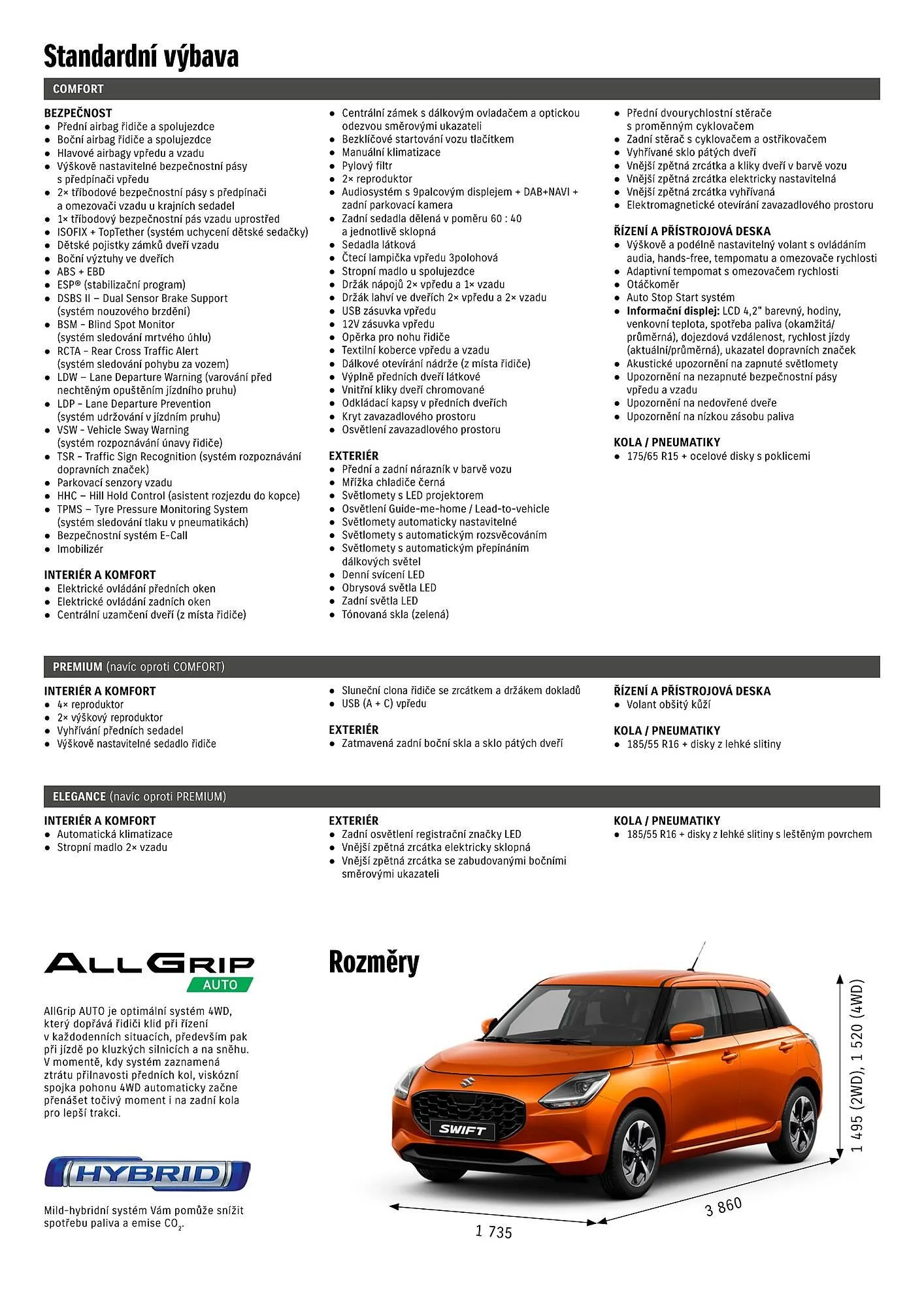 Suzuki Swift hybrid leták - 12. června 12. března 2025 - Page 3