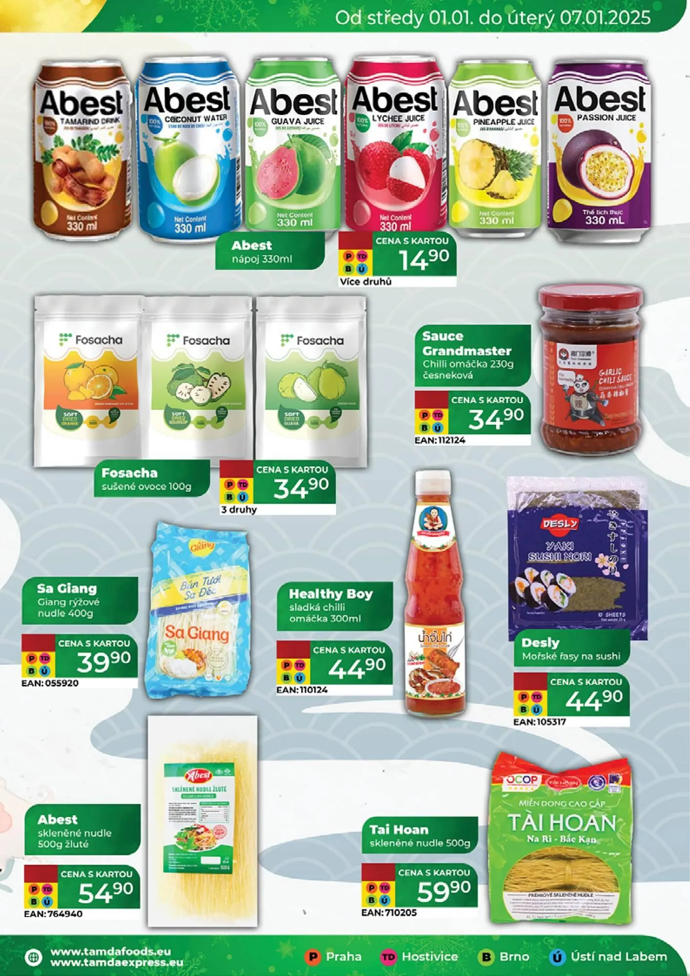 Tamda Foods leták - 1. ledna 7. ledna 2025 - Page 43