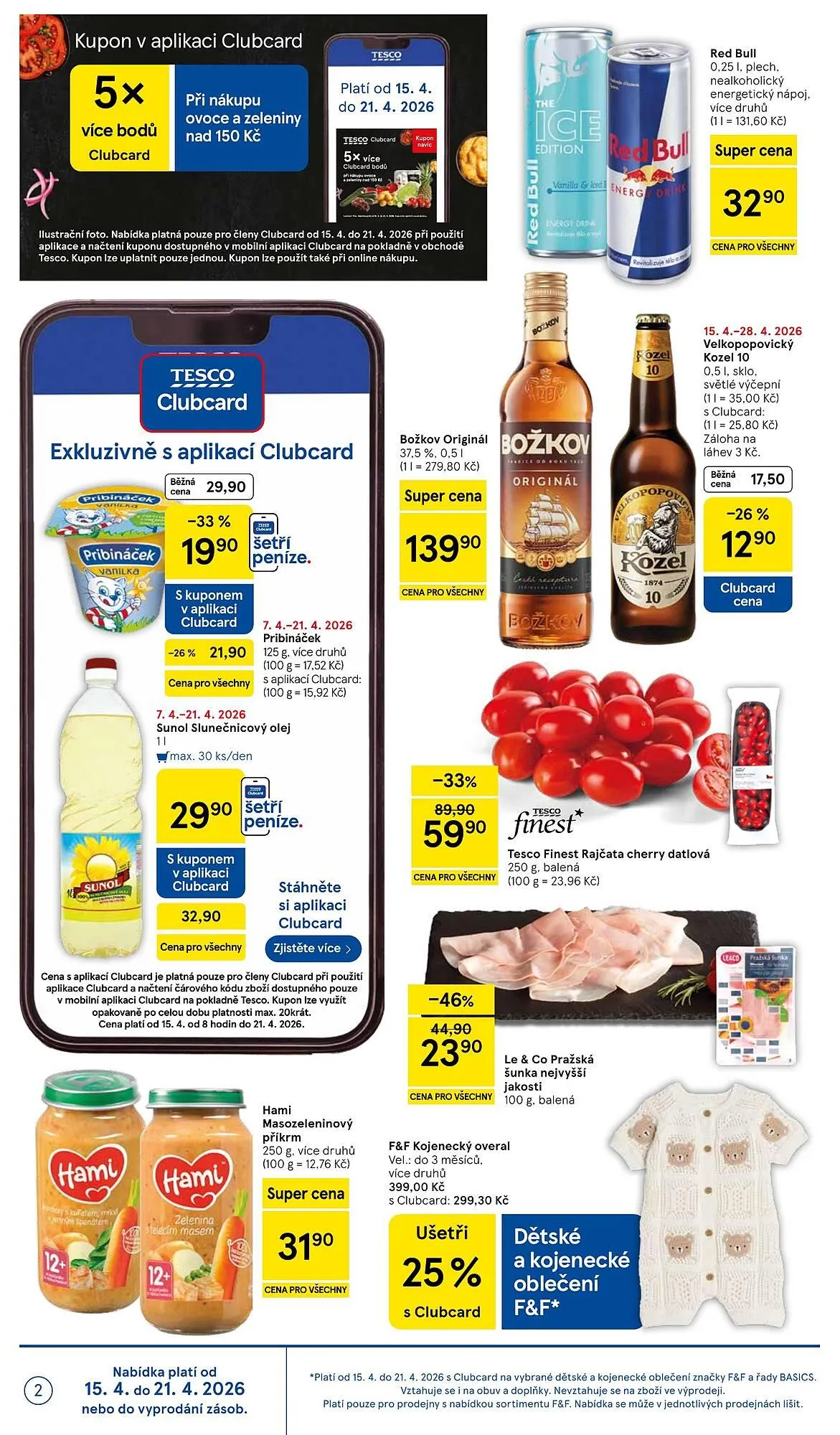 Tesco leták - 15. dubna 21. dubna 2026 - Page 2