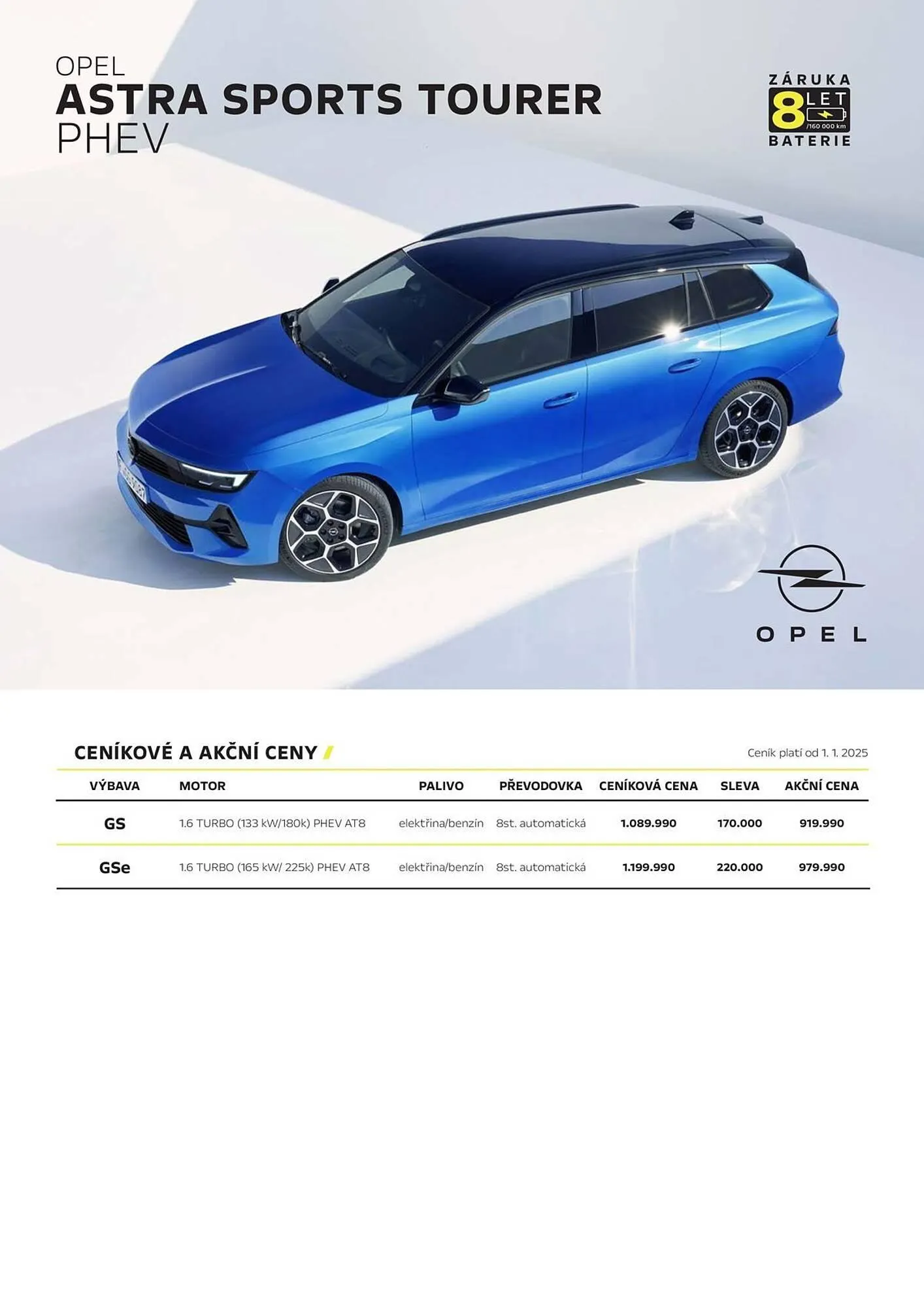 Opel leták - 22. ledna 31. března 2025 - Page 1