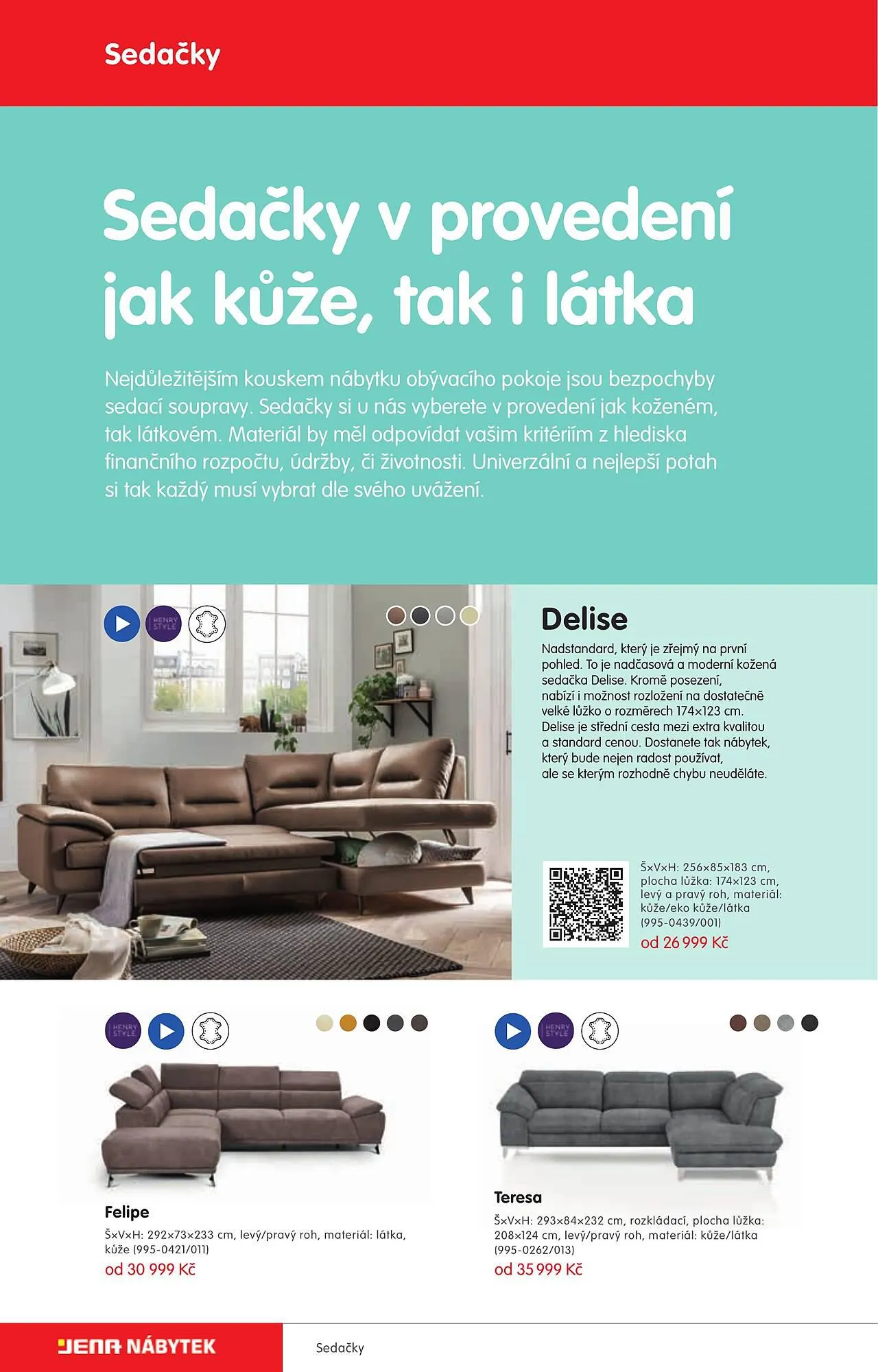 Jena Nábytek leták - 1. září 30. září 2023 - Page 2